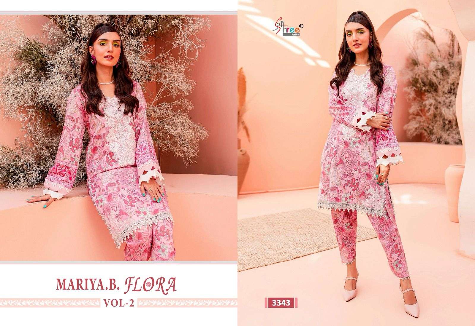 SHREE FABS MARIYA B FLORA VOL 2 COTTON SUIT