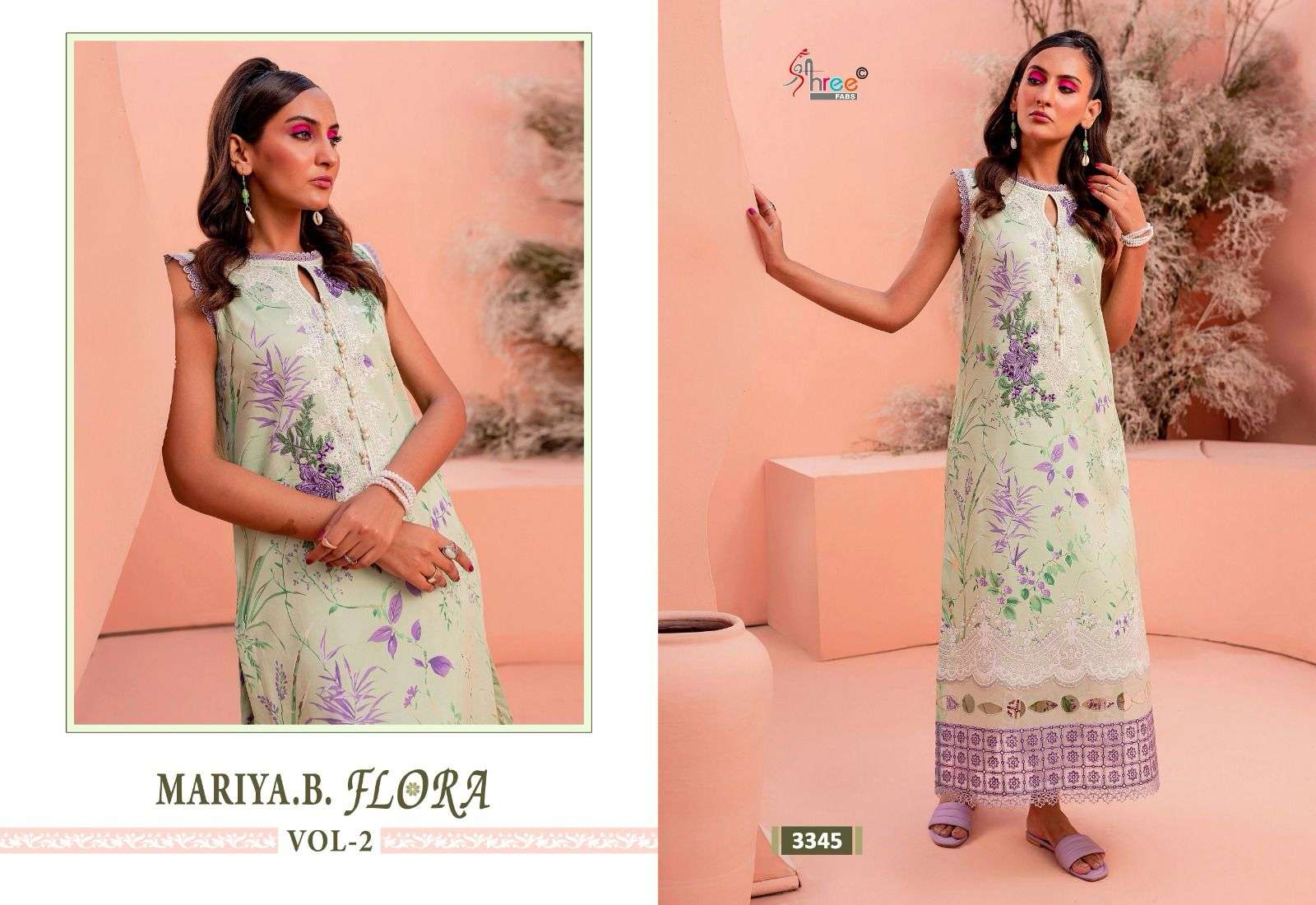 SHREE FABS MARIYA B FLORA VOL 2 COTTON SUIT