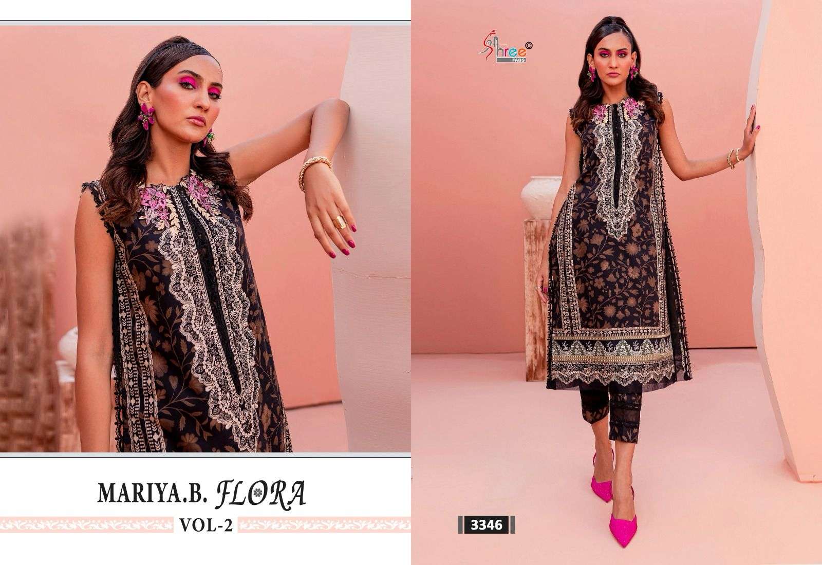 SHREE FABS MARIYA B FLORA VOL 2 COTTON SUIT