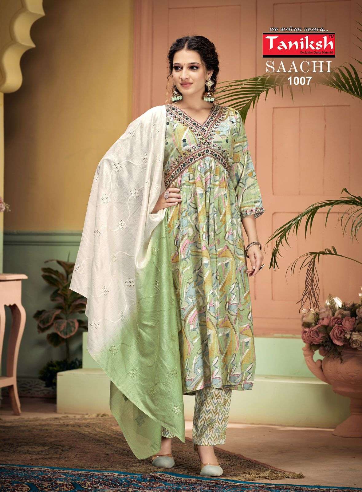 TANIKSH SAACHI VOL 1 ALIA CUT STYLE KURTI COMBO SET 