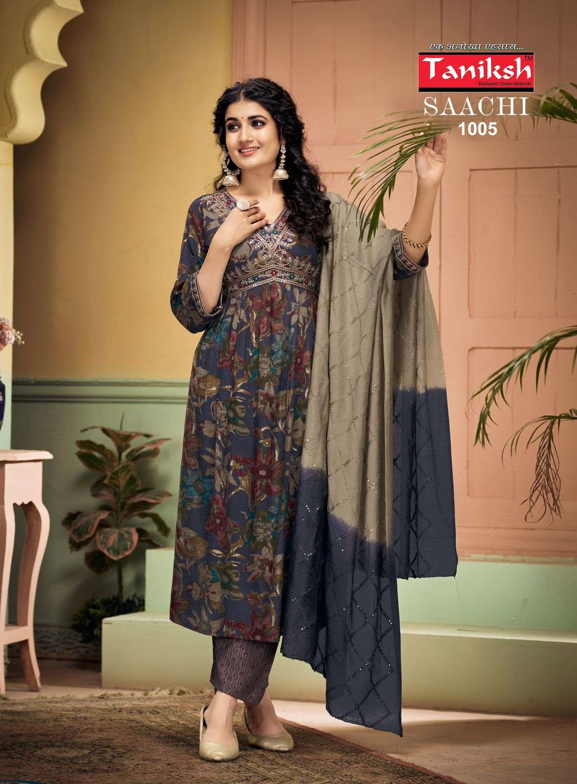 TANIKSH SAACHI VOL 1 ALIA CUT STYLE KURTI COMBO SET 