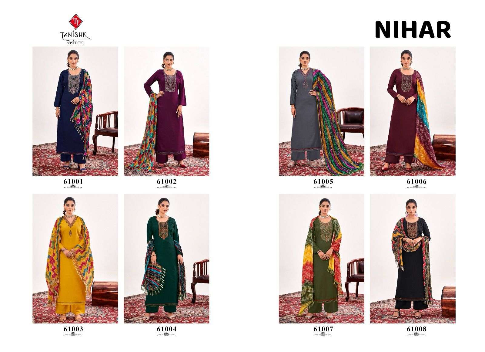 TANISHK FASHION NIHAR FANCY WORK SUIT