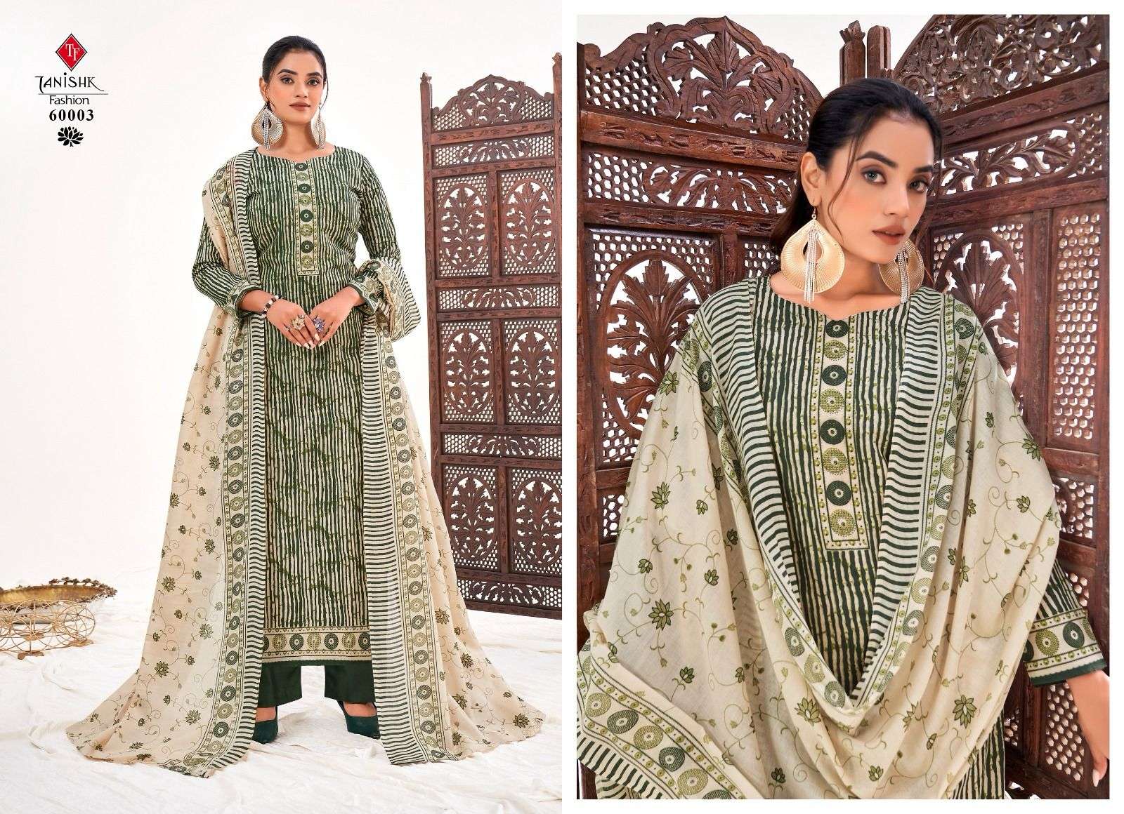 TANISHK FASHION SANJH COTTON PRINT SALWAR SUIT