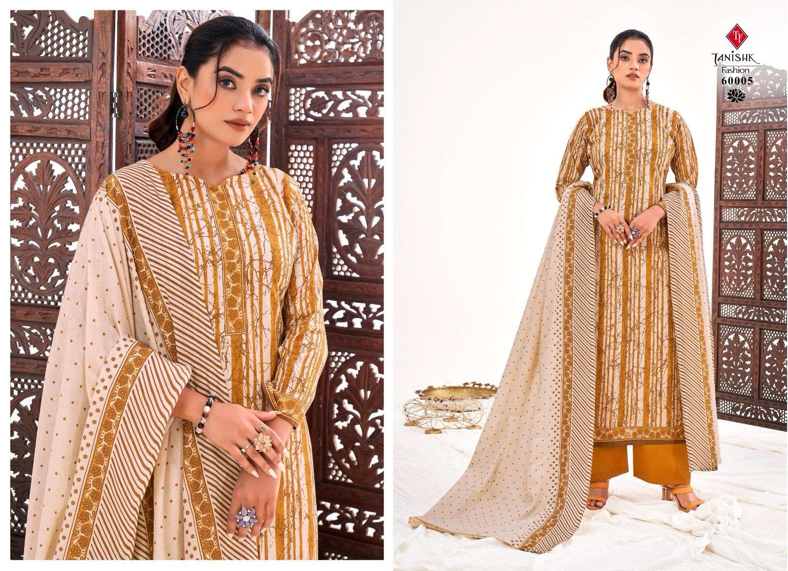 TANISHK FASHION SANJH COTTON PRINT SALWAR SUIT