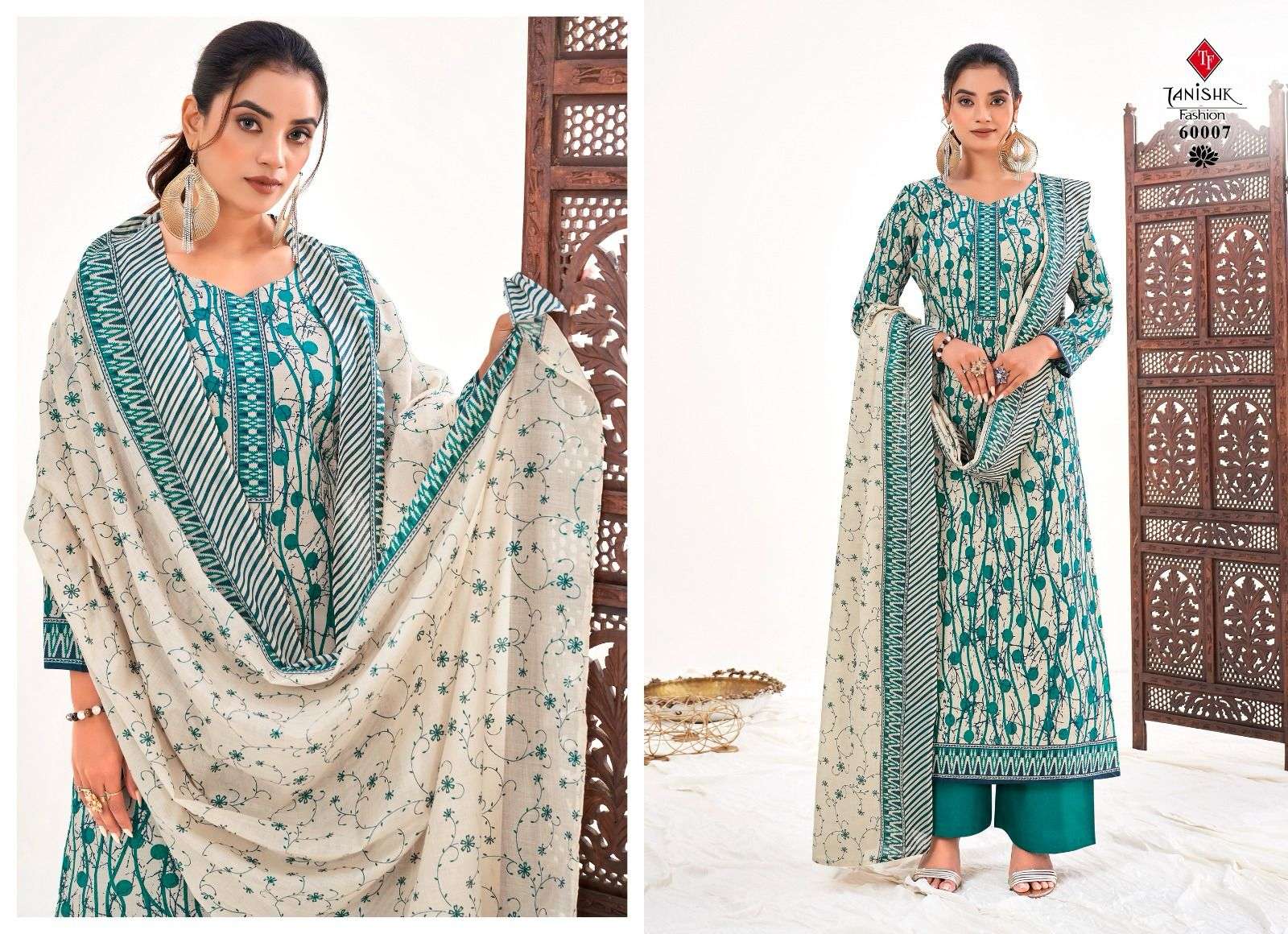 TANISHK FASHION SANJH COTTON PRINT SALWAR SUIT