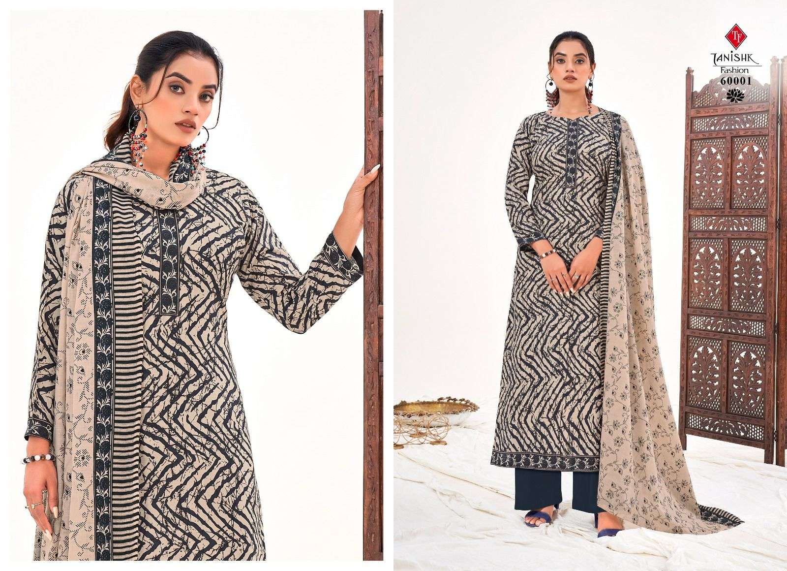 TANISHK FASHION SANJH COTTON PRINT SALWAR SUIT