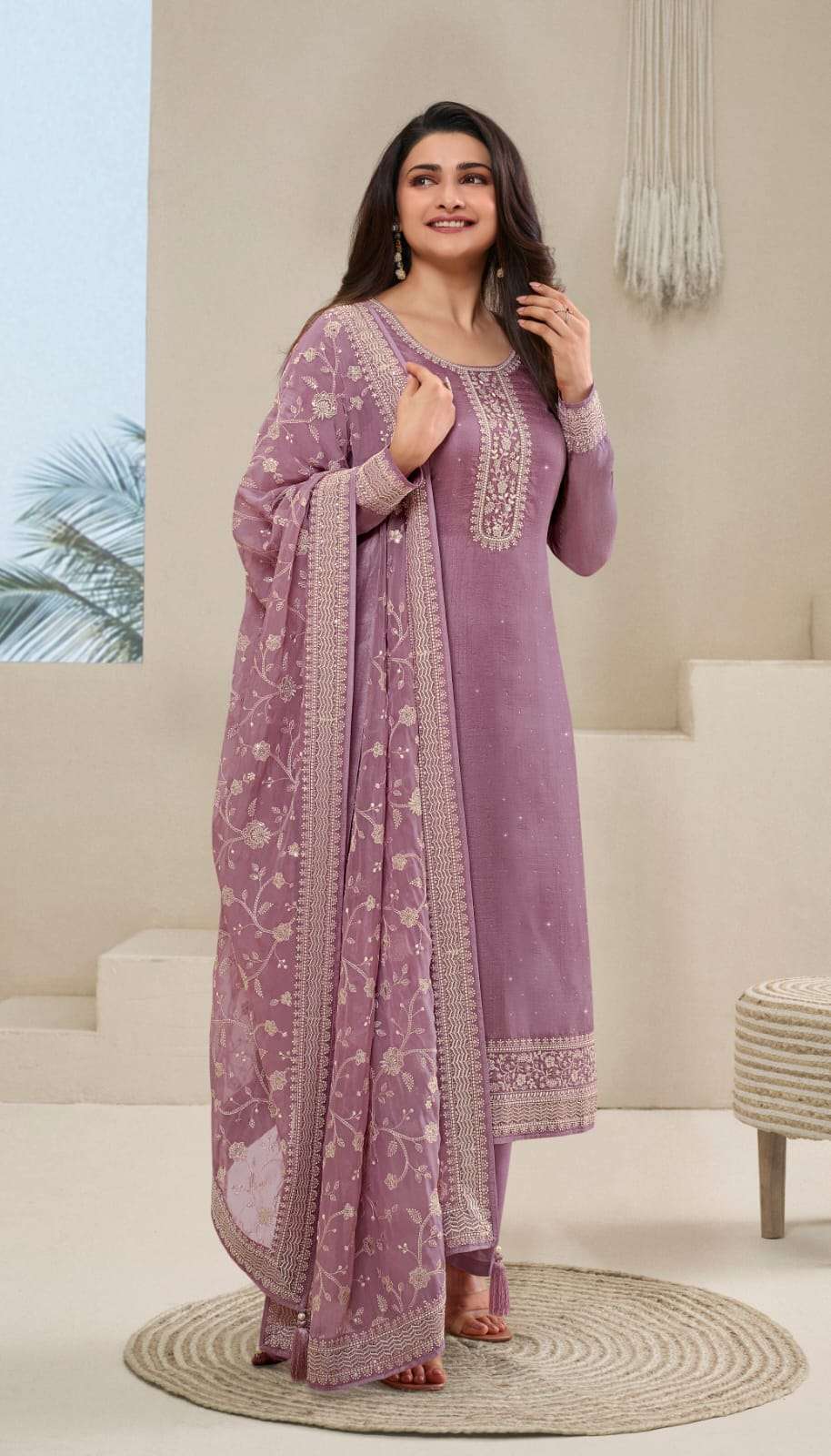 VINAY FASHION KULEESH PARUL HIT LIST DOLA JACQUARD DESIGNER SUIT