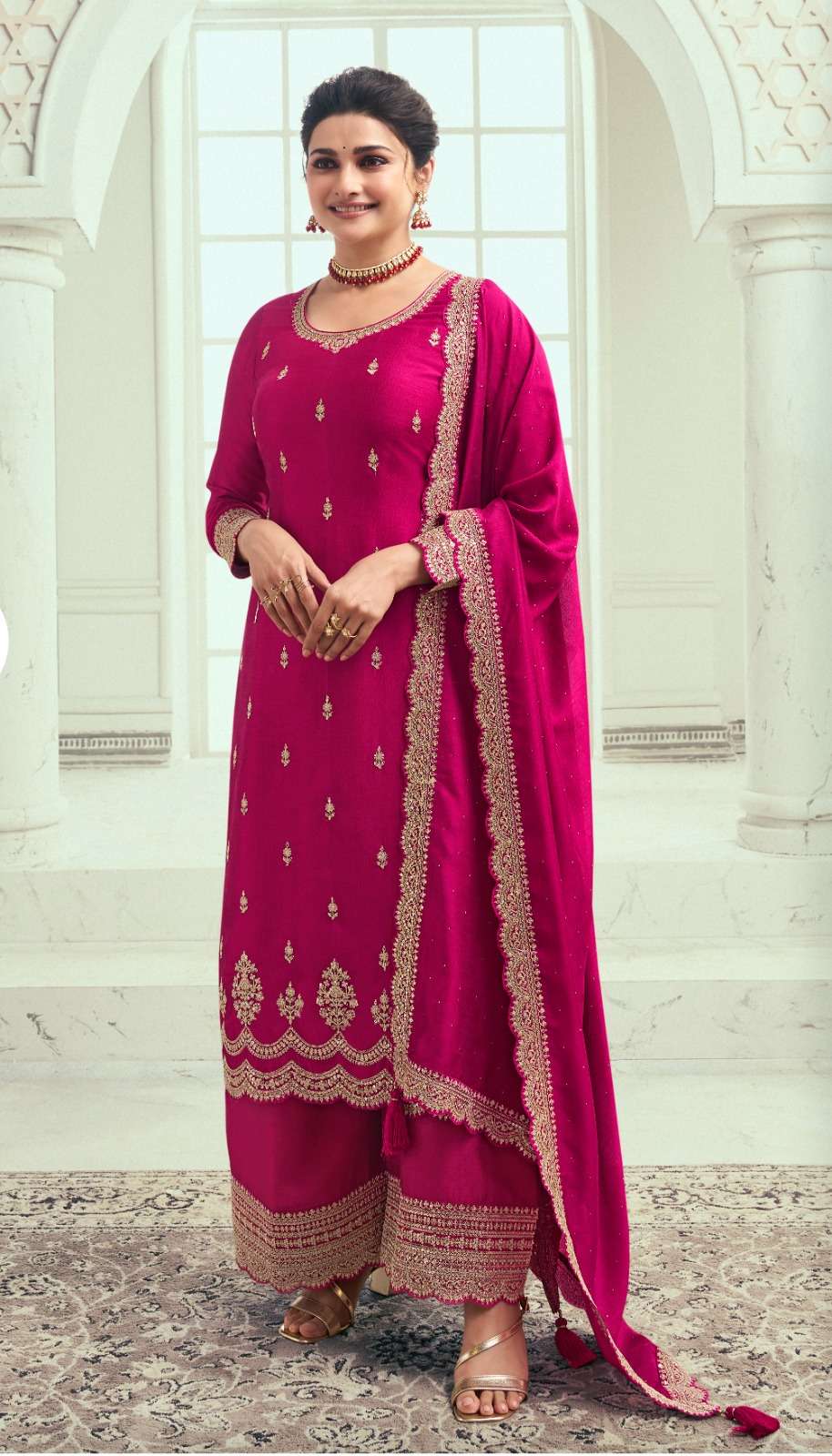 VINAY FASHION KULEESH SHAHEEN VOL 7 GEORGETTE DESIGNER SUIT