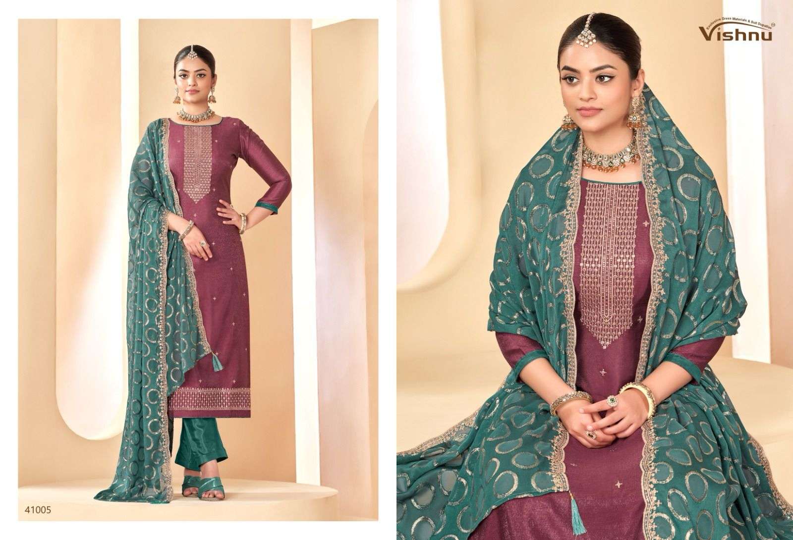 VISHNU IMPEX SIMONA SILK SALWAR SUIT
