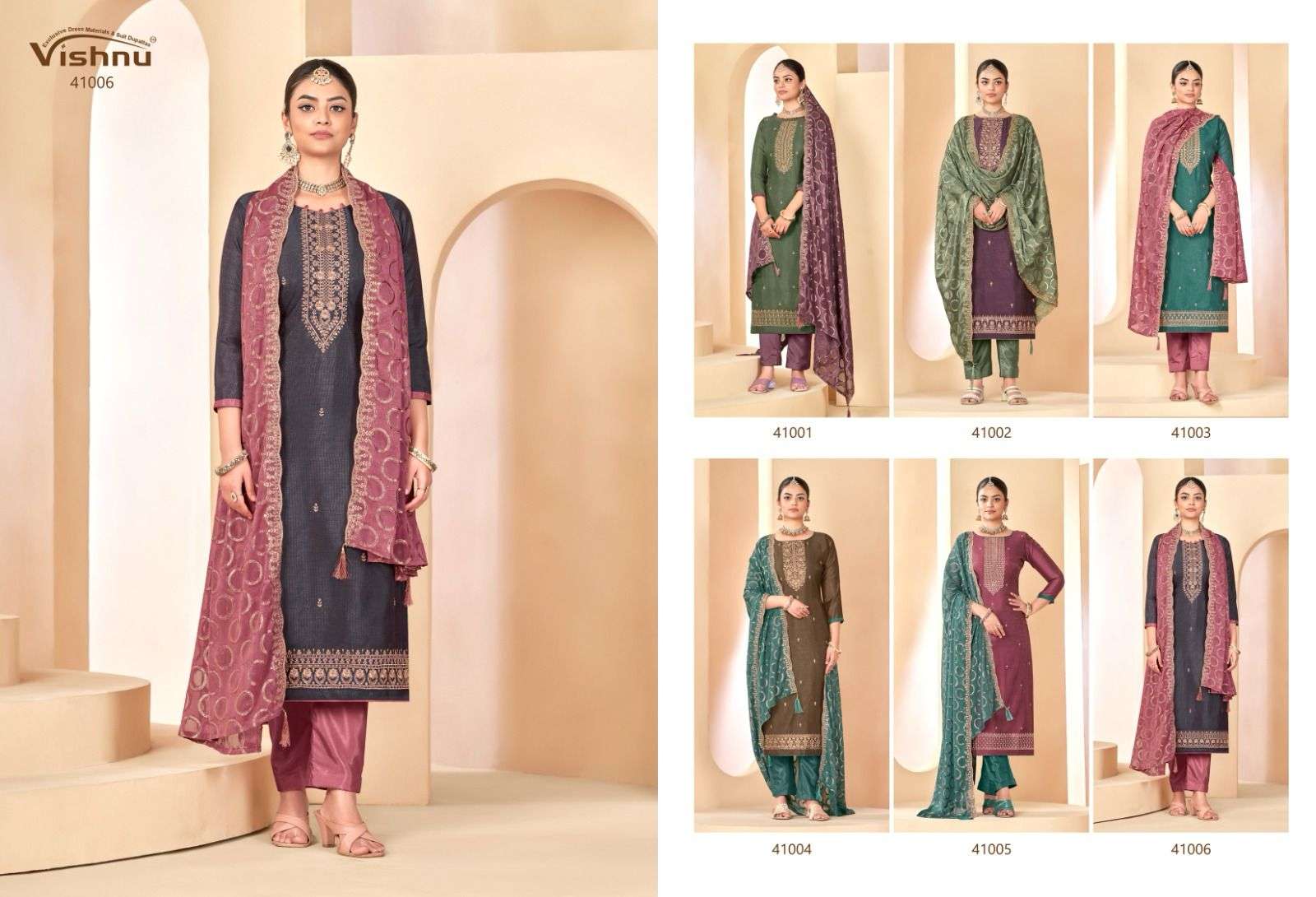 VISHNU IMPEX SIMONA SILK SALWAR SUIT