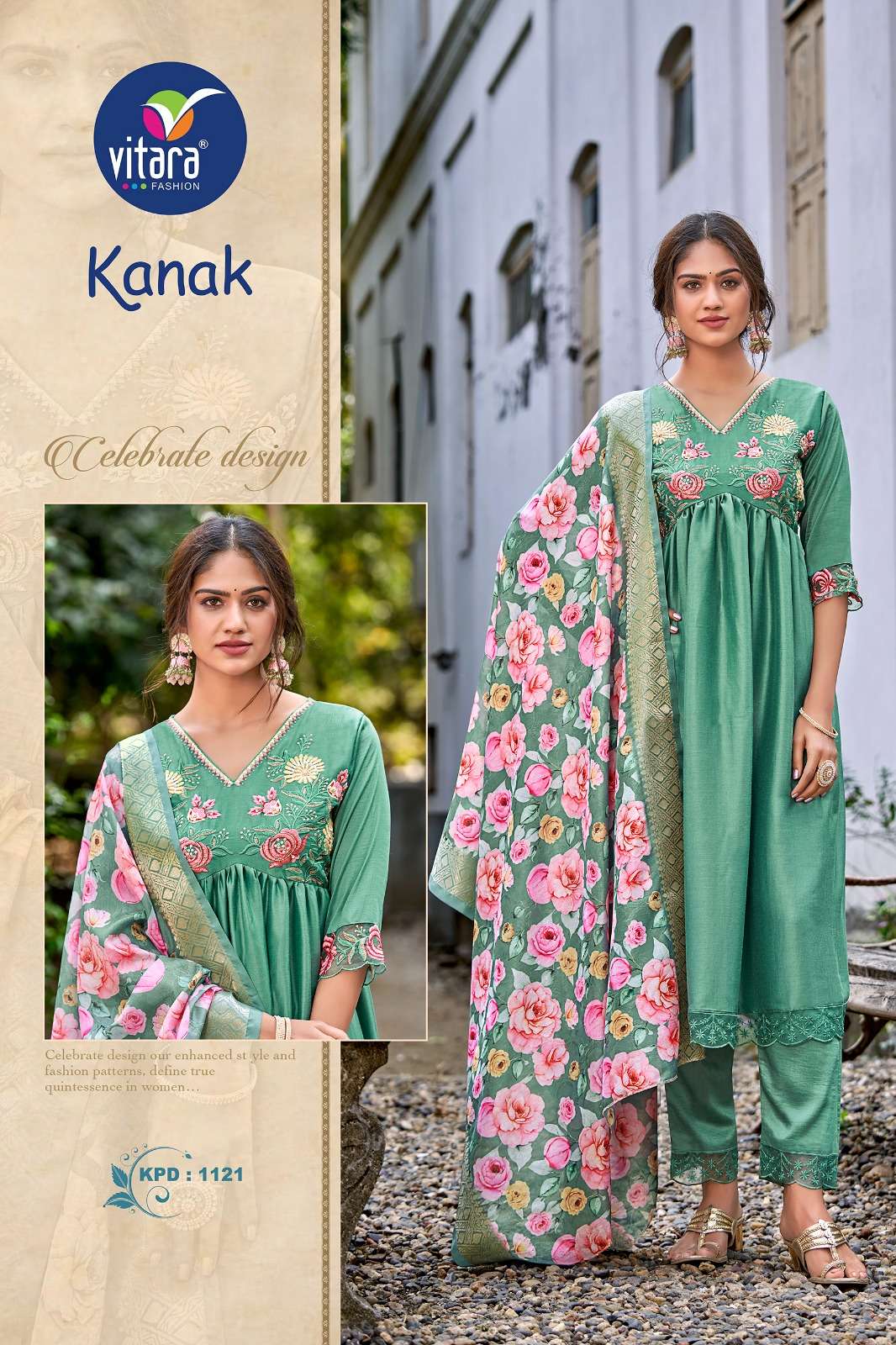 VITARA FASHION KANAK ALIA CUT STYLE DESIGNER SUIT