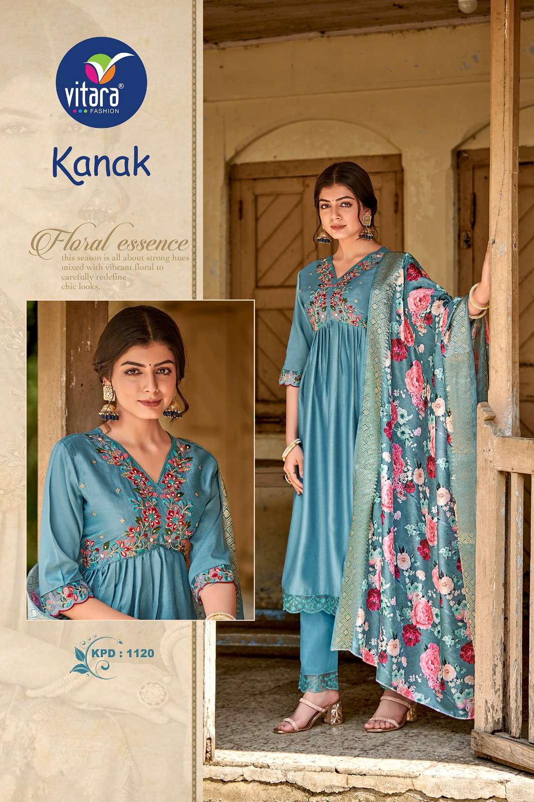 VITARA FASHION KANAK ALIA CUT STYLE DESIGNER SUIT