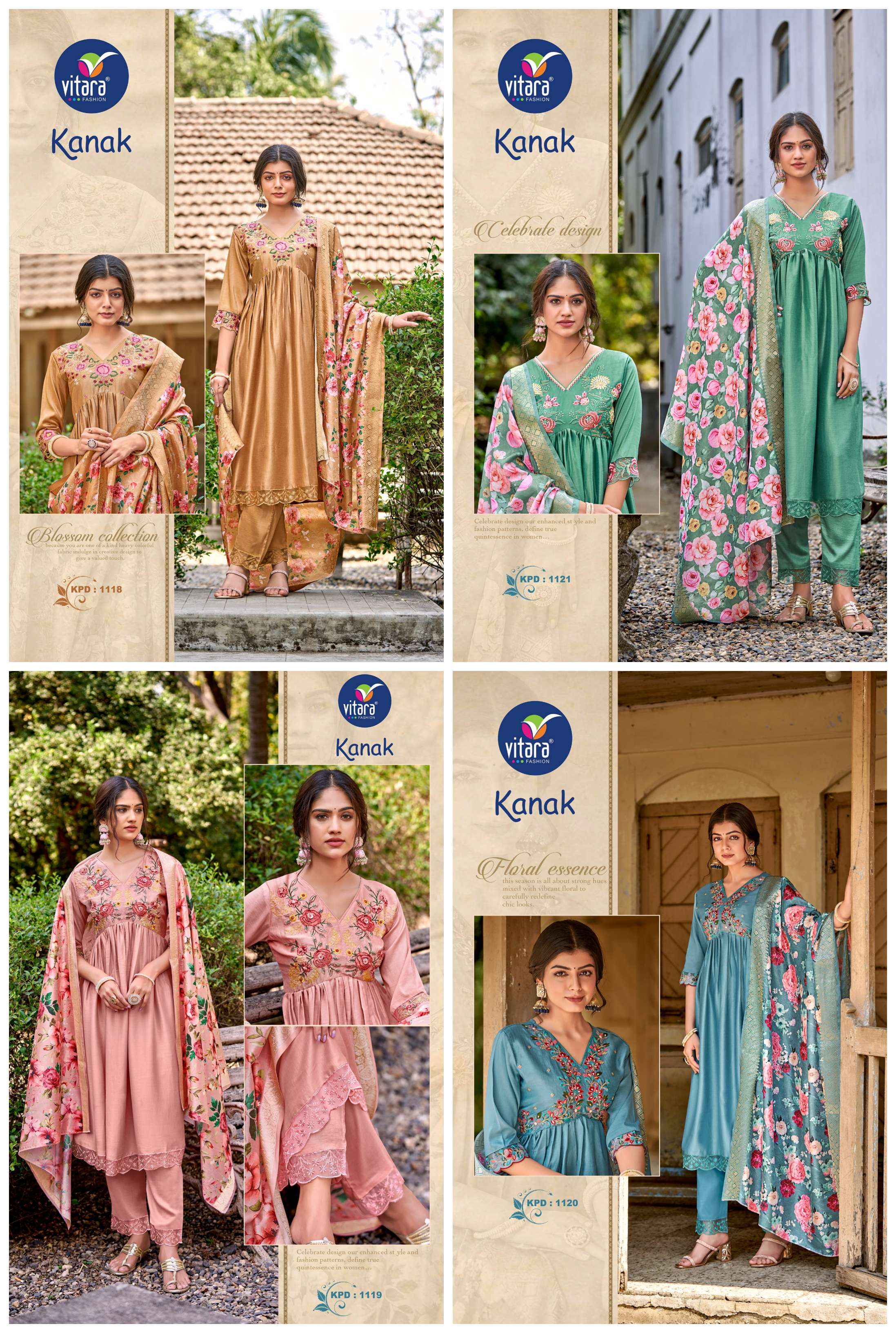 VITARA FASHION KANAK ALIA CUT STYLE DESIGNER SUIT