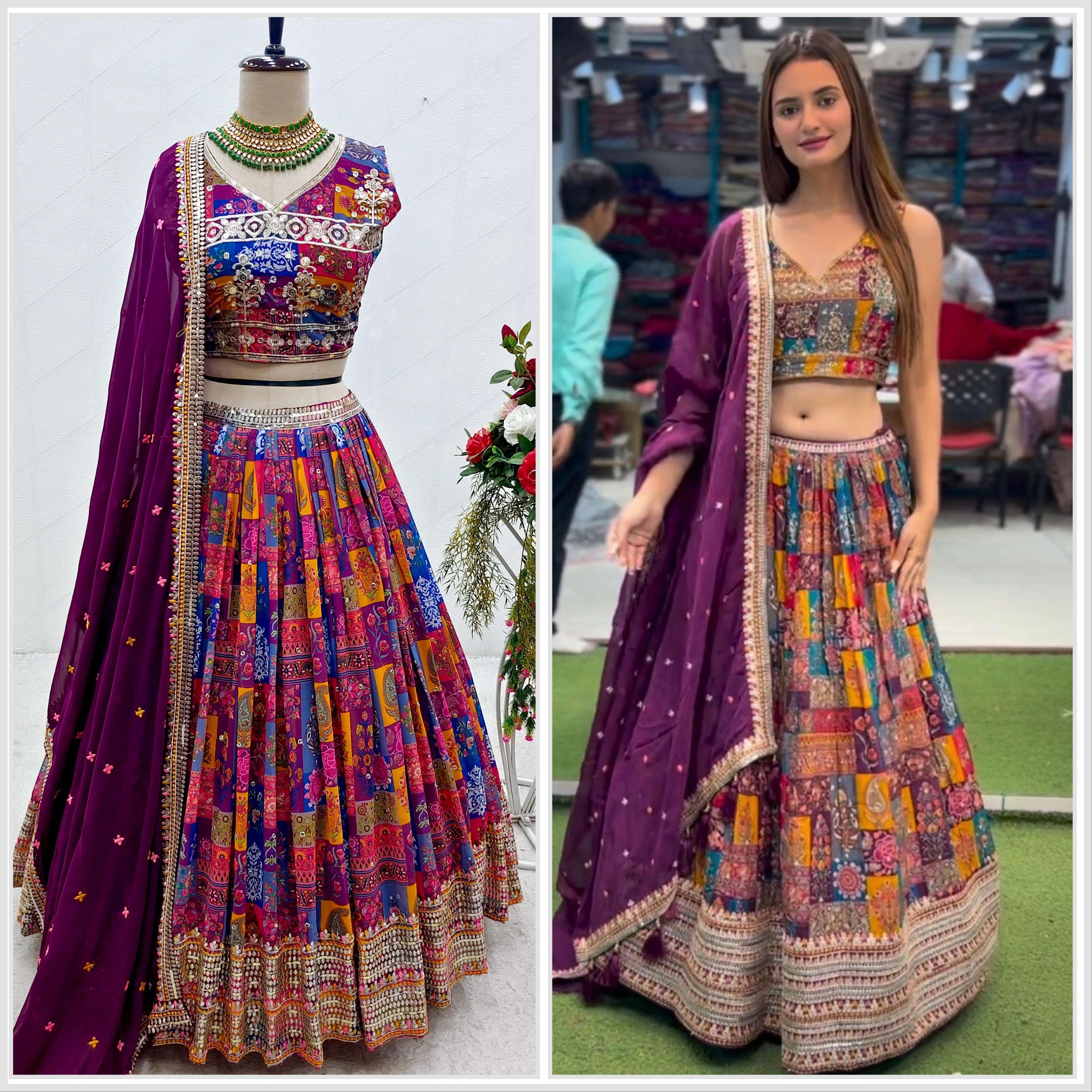 WW 1059 LEHENGA CHOLI
