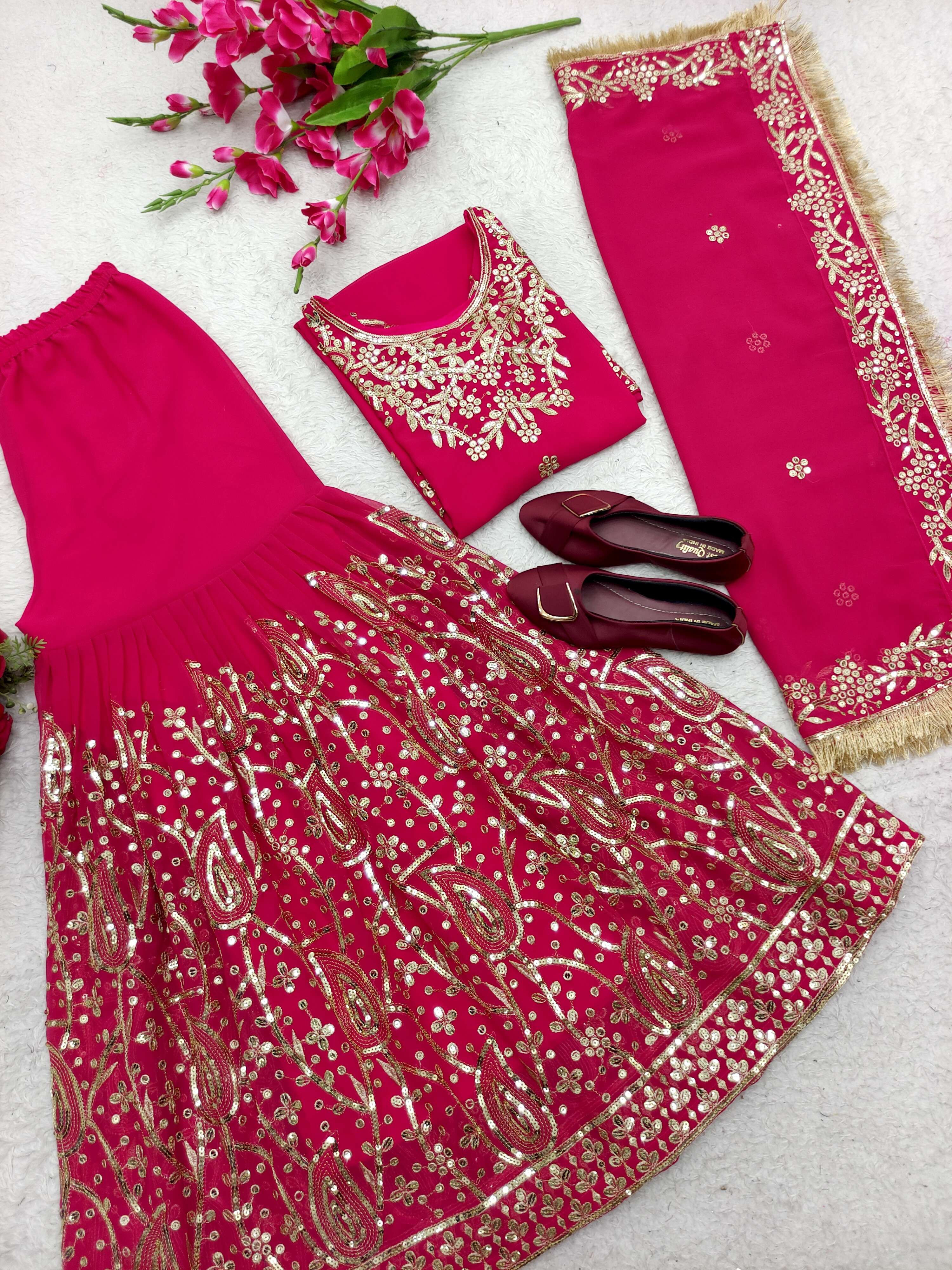 WW 1068 SHARARA SUIT