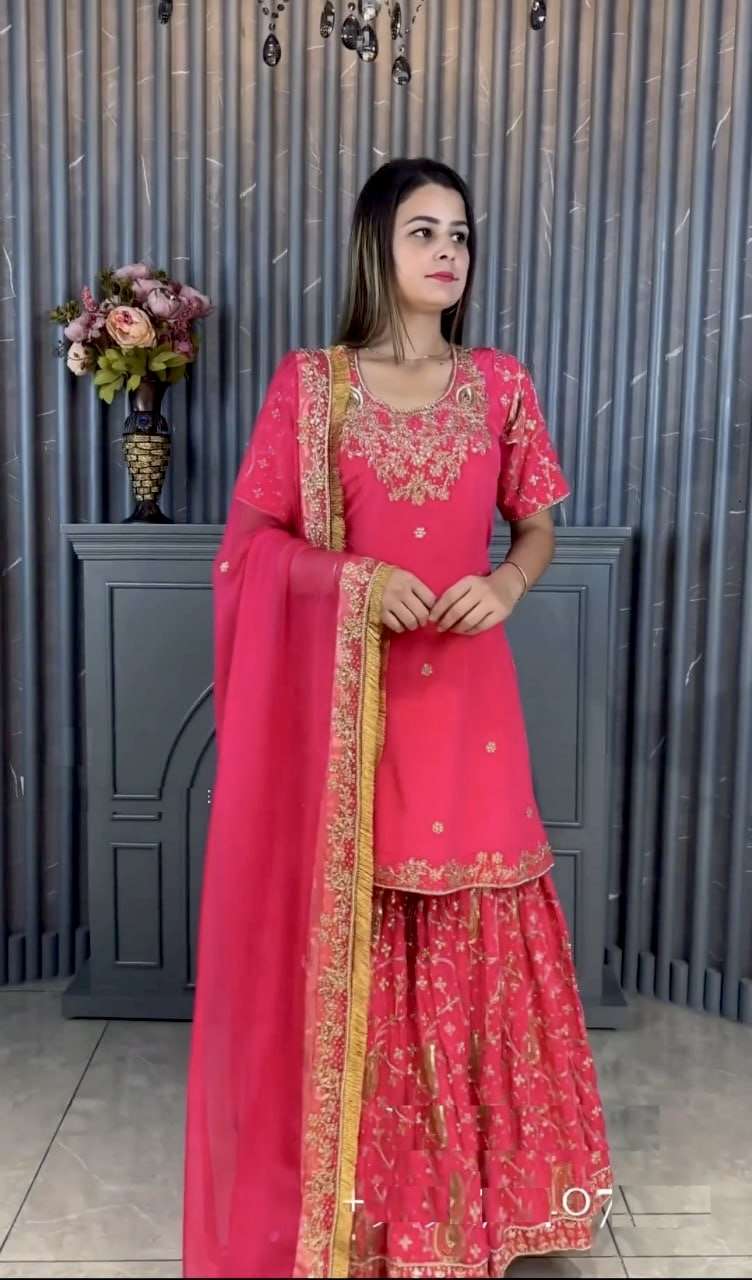 WW 1068 SHARARA SUIT