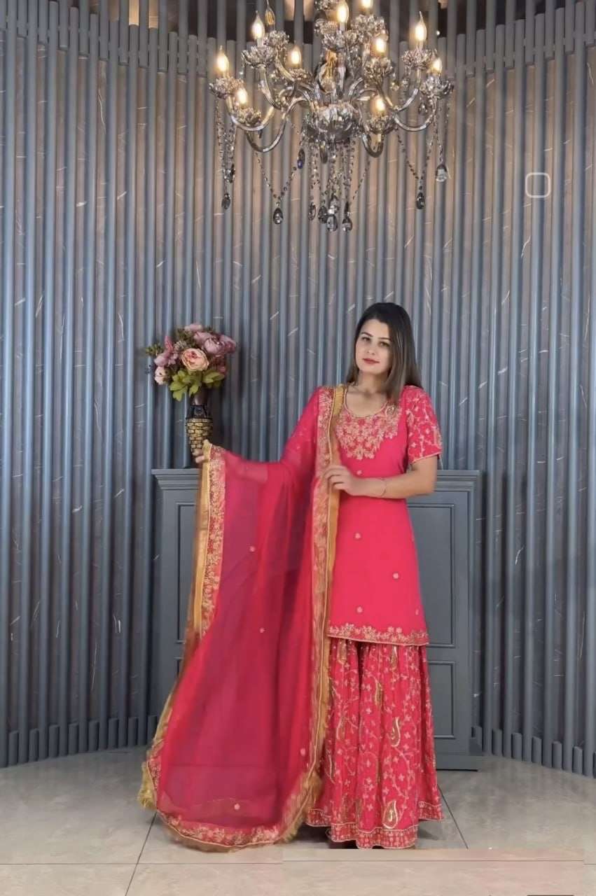 WW 1068 SHARARA SUIT