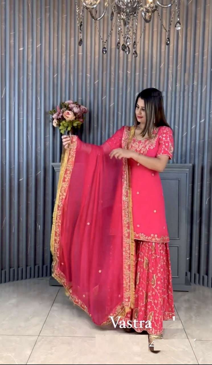 WW 1068 SHARARA SUIT