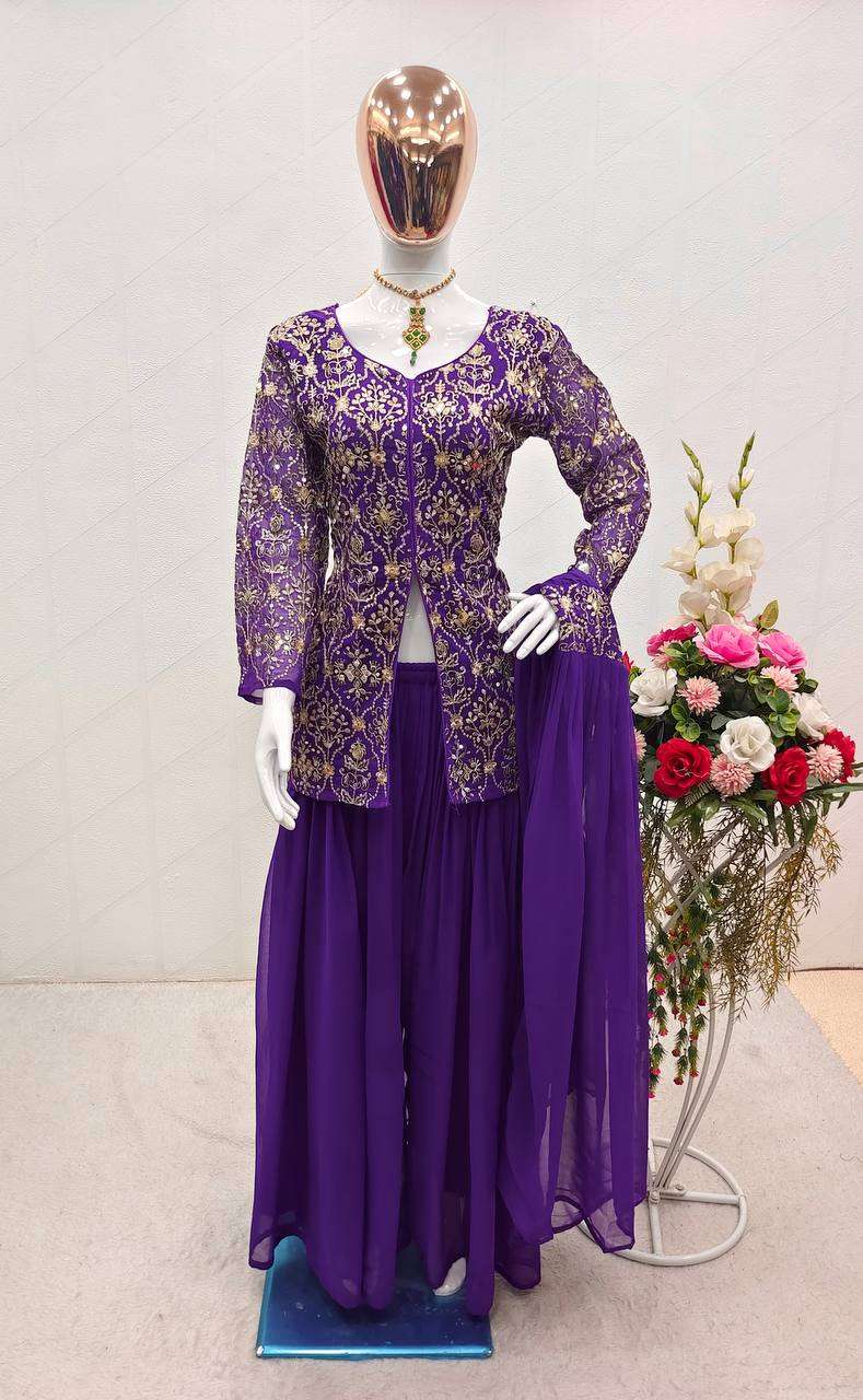 WW 1069 SHARARA SUIT