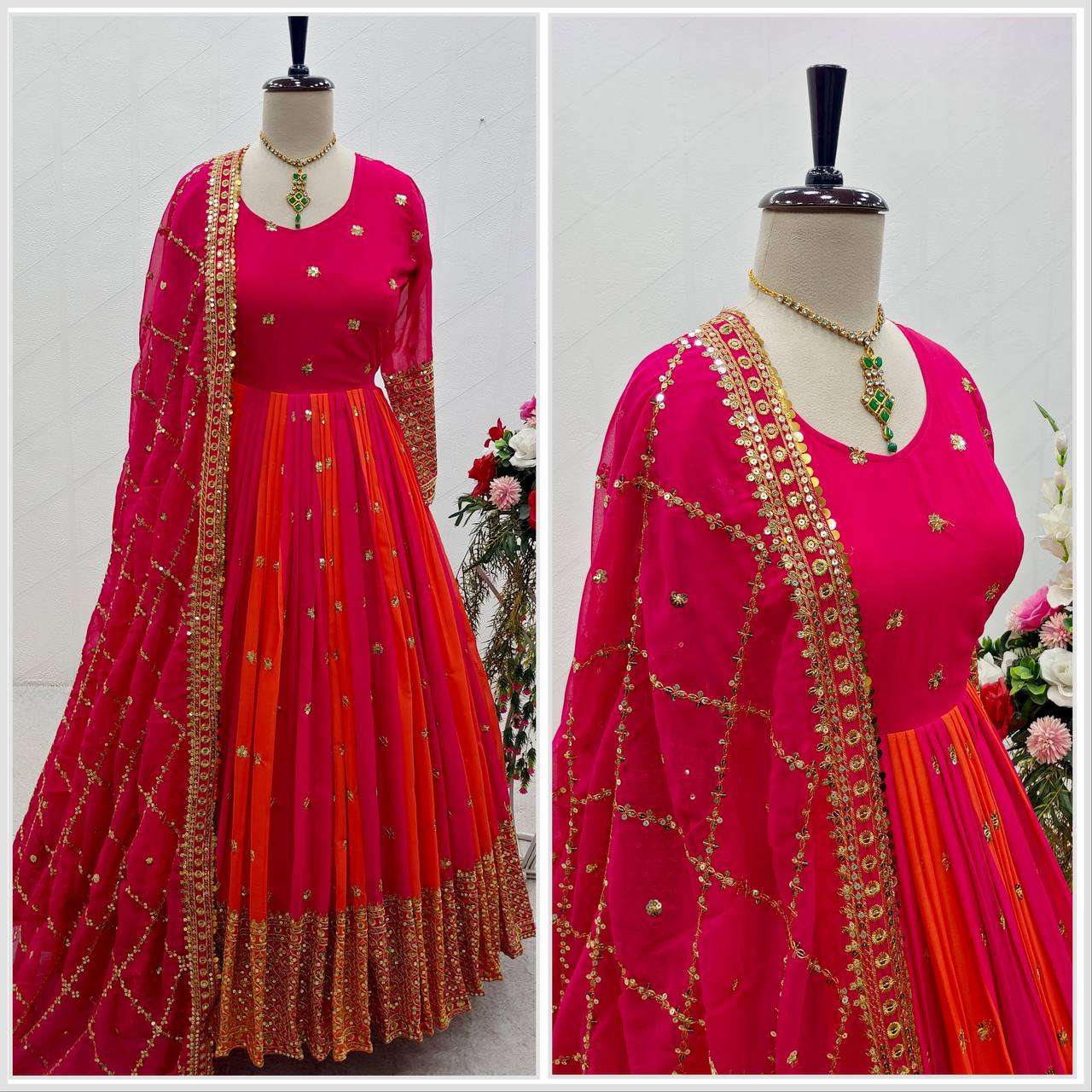 WW 1072 ANARKALI KURTI