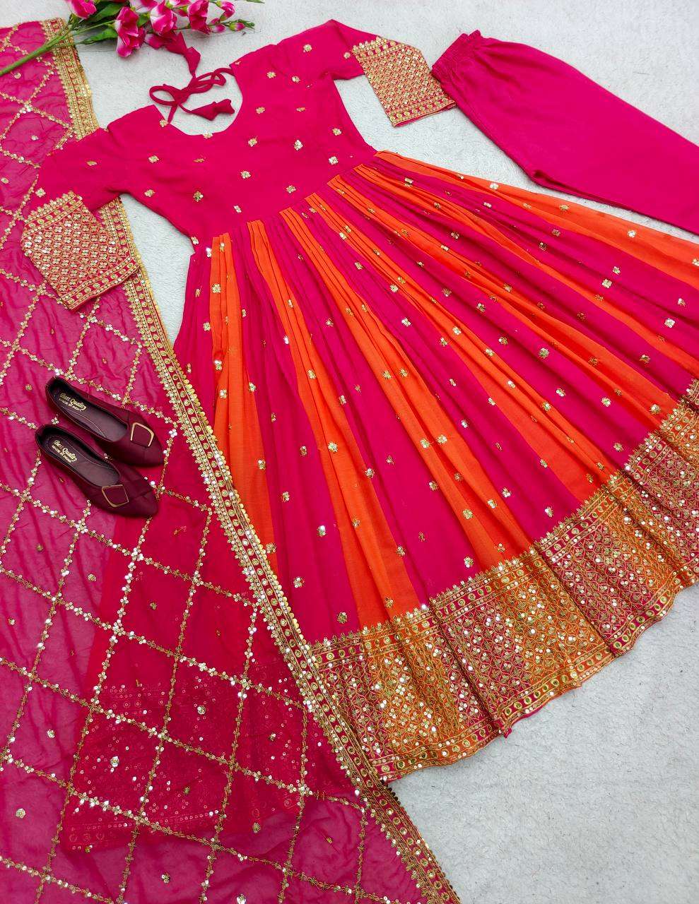 WW 1072 ANARKALI KURTI