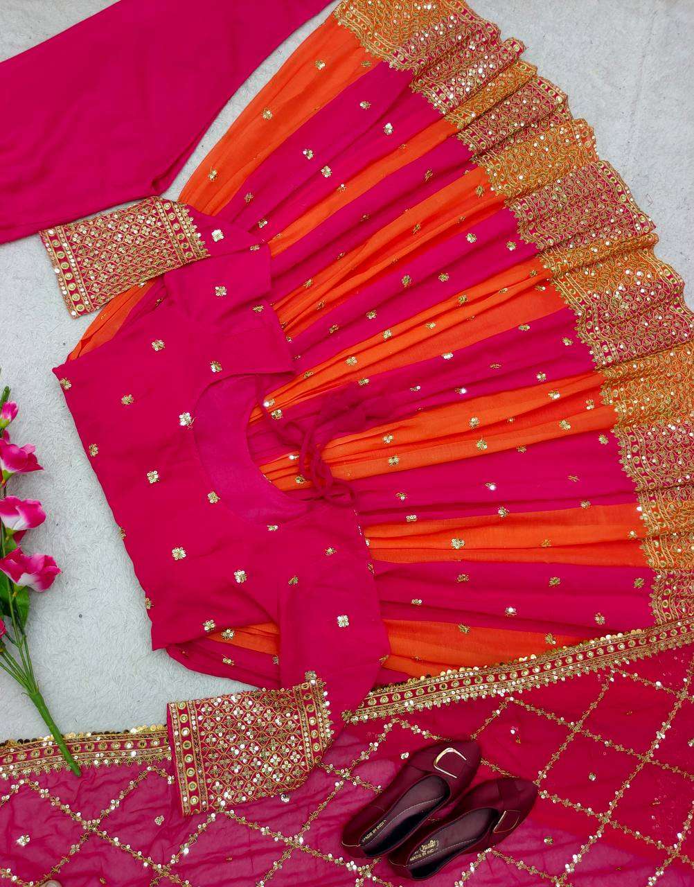 WW 1072 ANARKALI KURTI