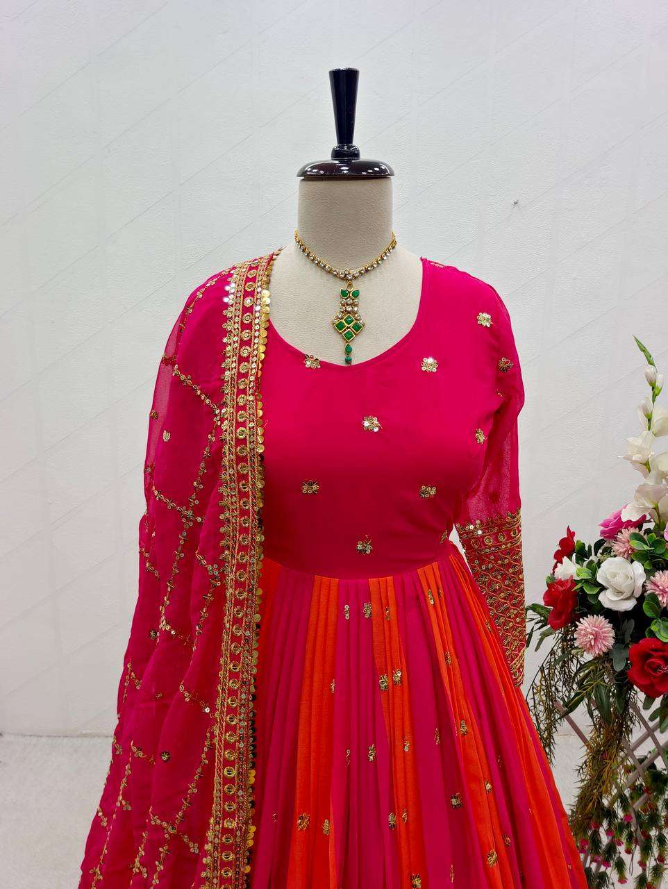 WW 1072 ANARKALI KURTI