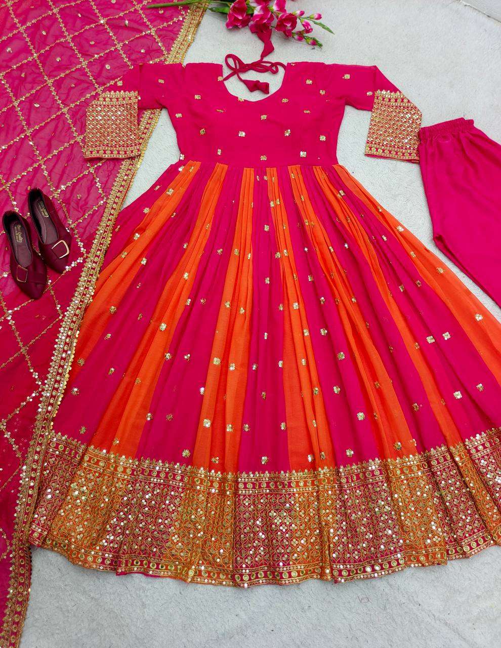 WW 1072 ANARKALI KURTI