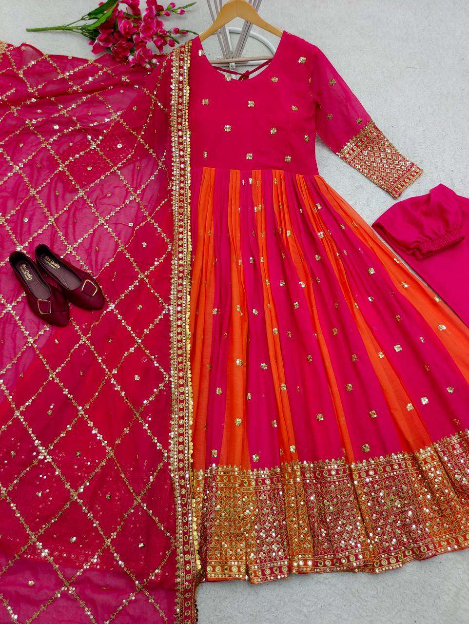 WW 1072 ANARKALI KURTI