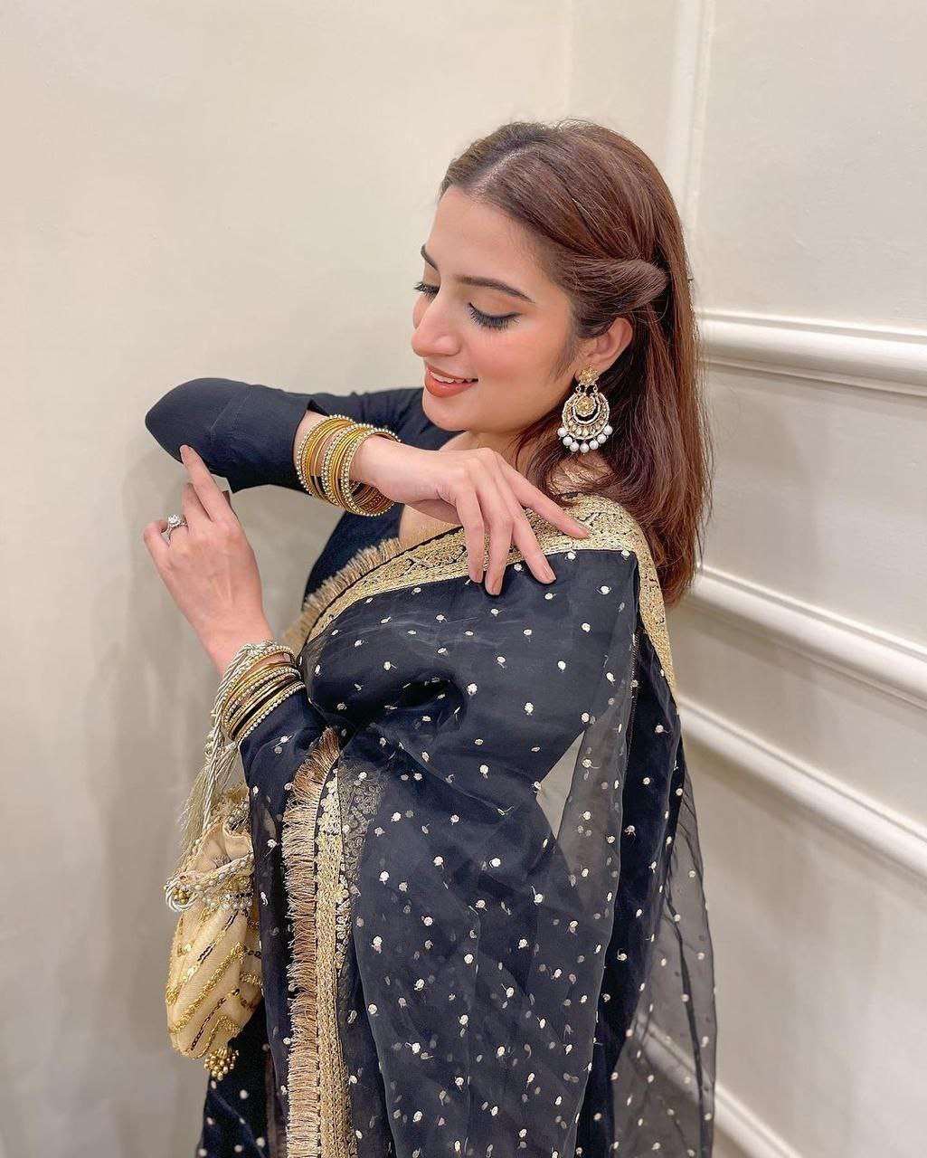 ZD 10069 GOWN DUPATTA