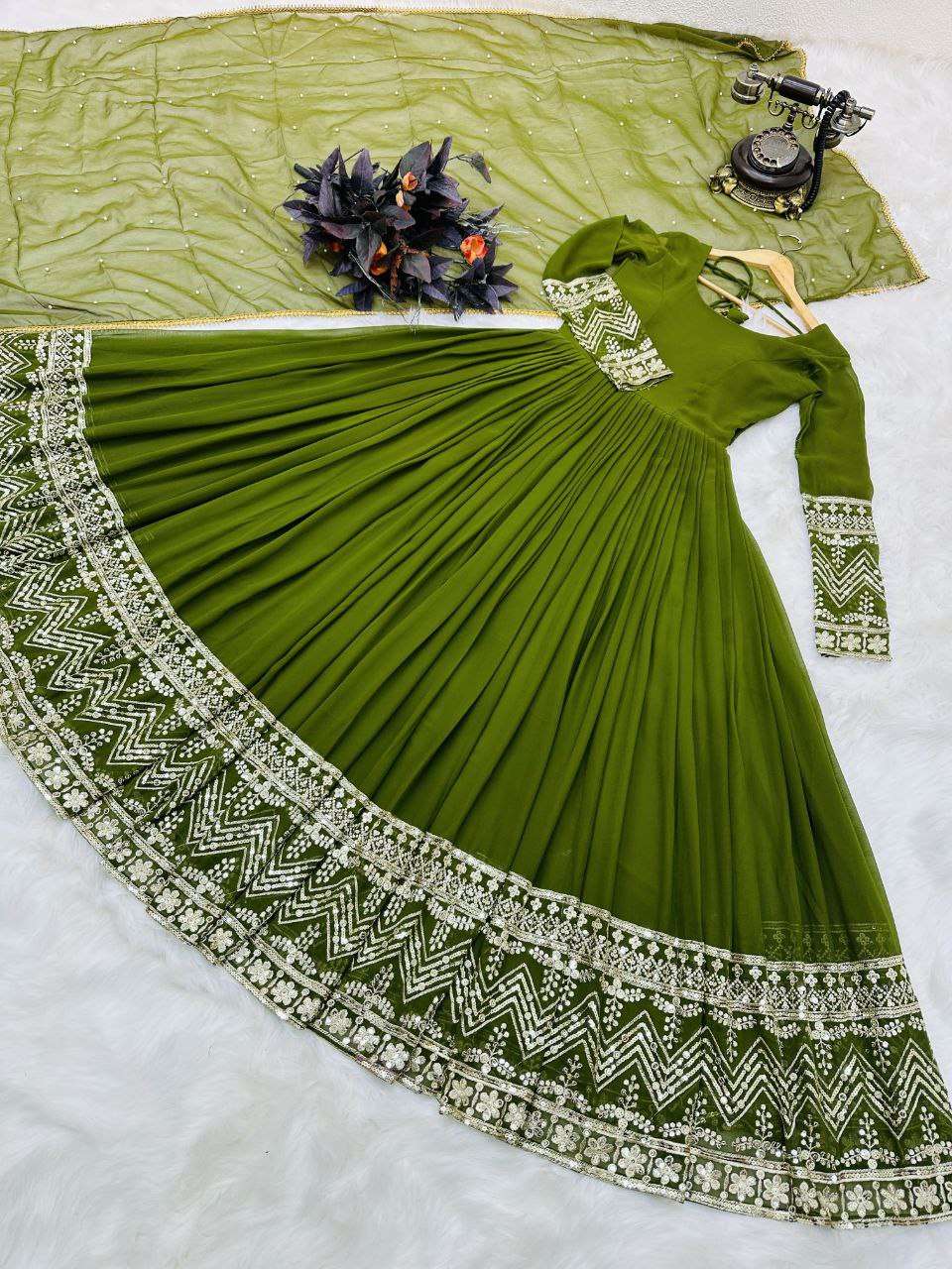 ZD 10073 ANARKALI KURTI