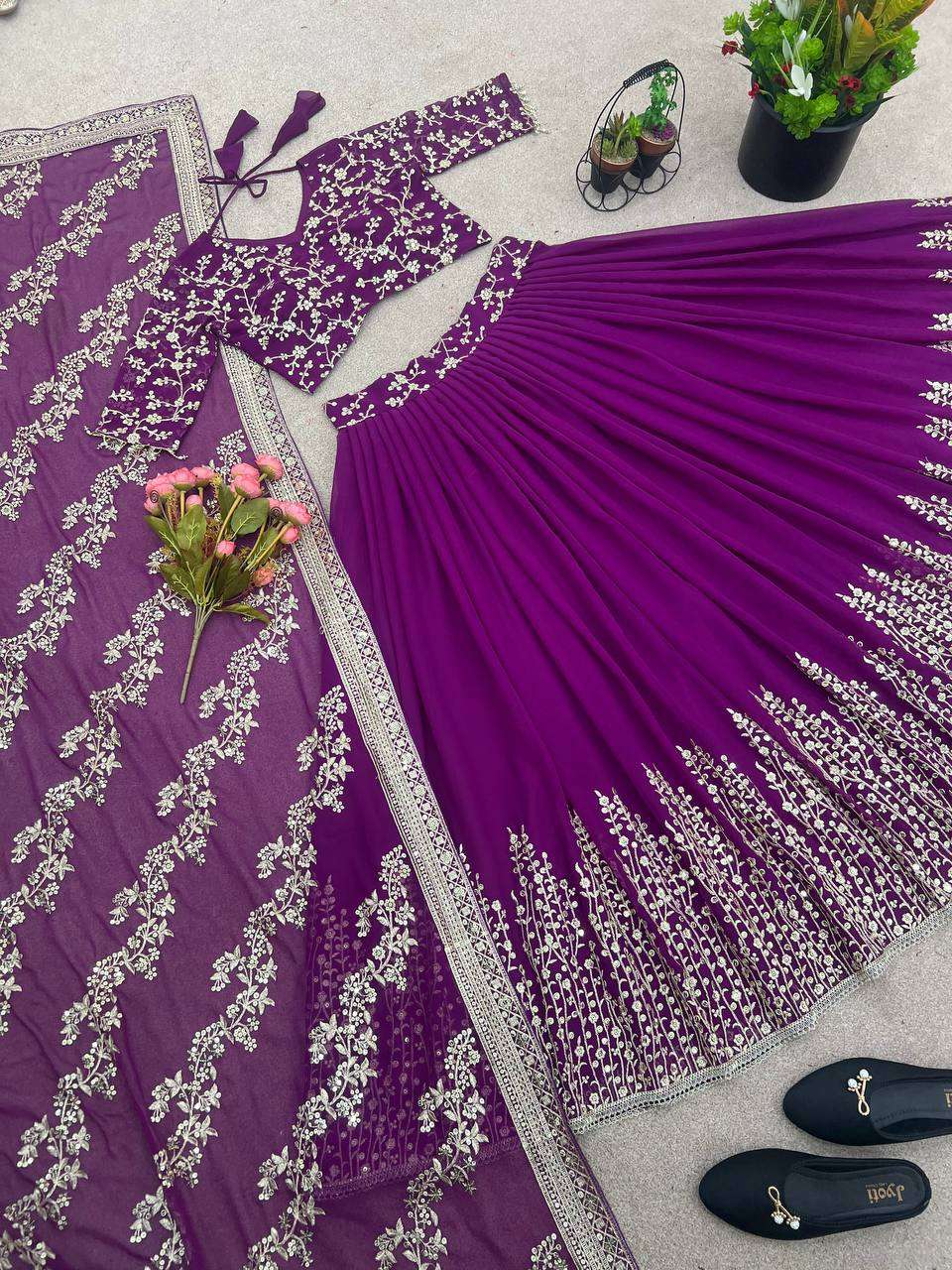 ZF 358 LEHENGA CHOLI