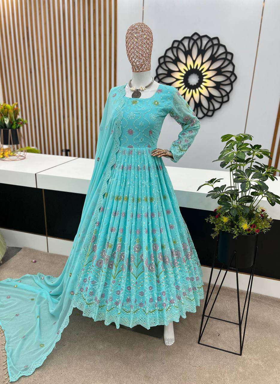 ZF 360 ANARKALI KURTI SET