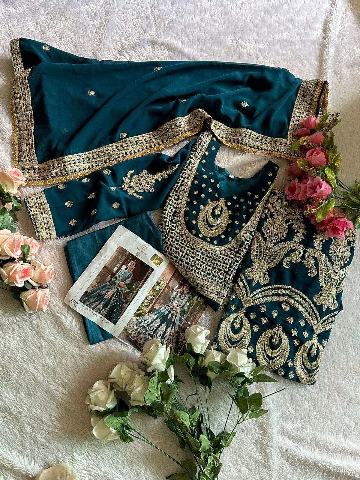 ZIAAZ DESIGNS CODE 424 HEAVY DESIGNER WEDING WEAR SUIT