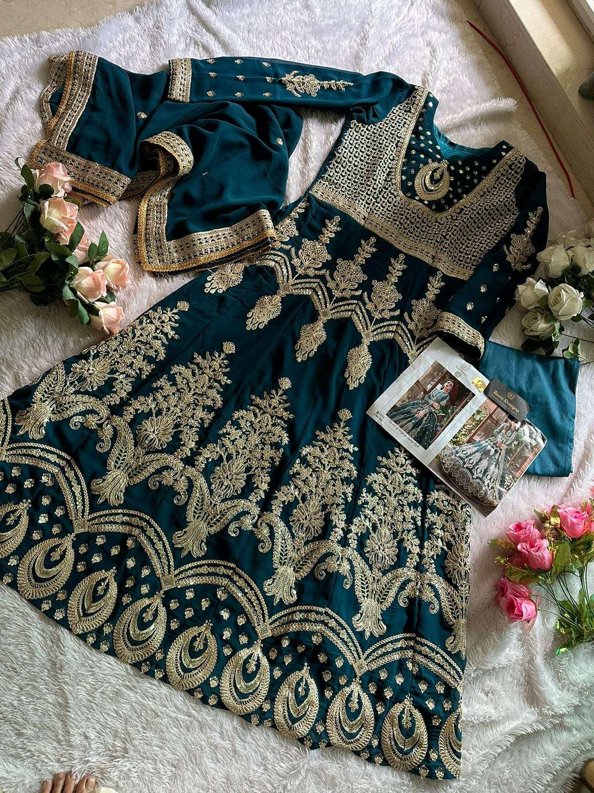 ZIAAZ DESIGNS CODE 424 HEAVY DESIGNER WEDING WEAR SUIT