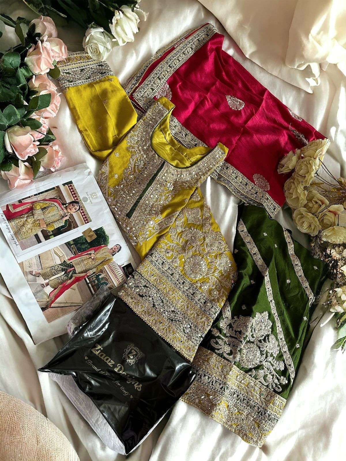 ZIAAZ DESIGNS CODE 431 TO 433 HEAVY DESIGNER PAKISTANI SUIT