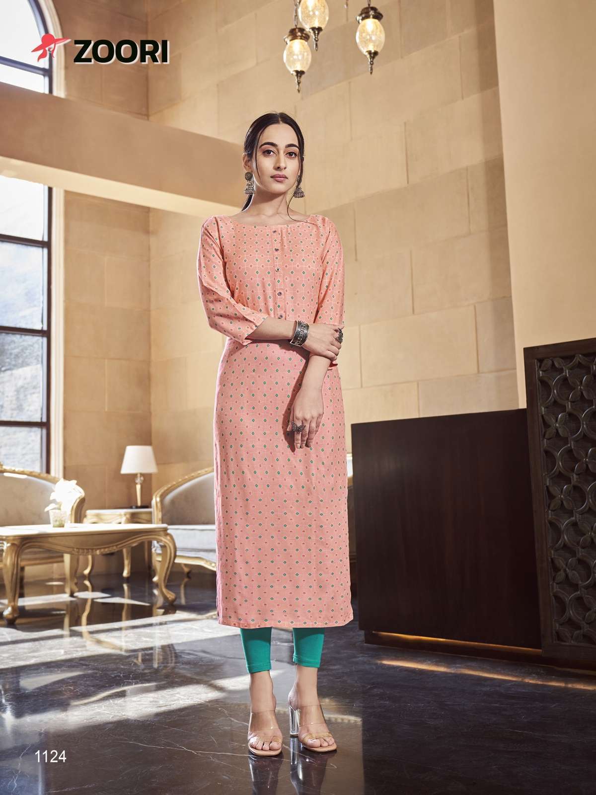 ZOORI AKSHARA VOL 21 REGULAR WEAR RAYON KURTI 