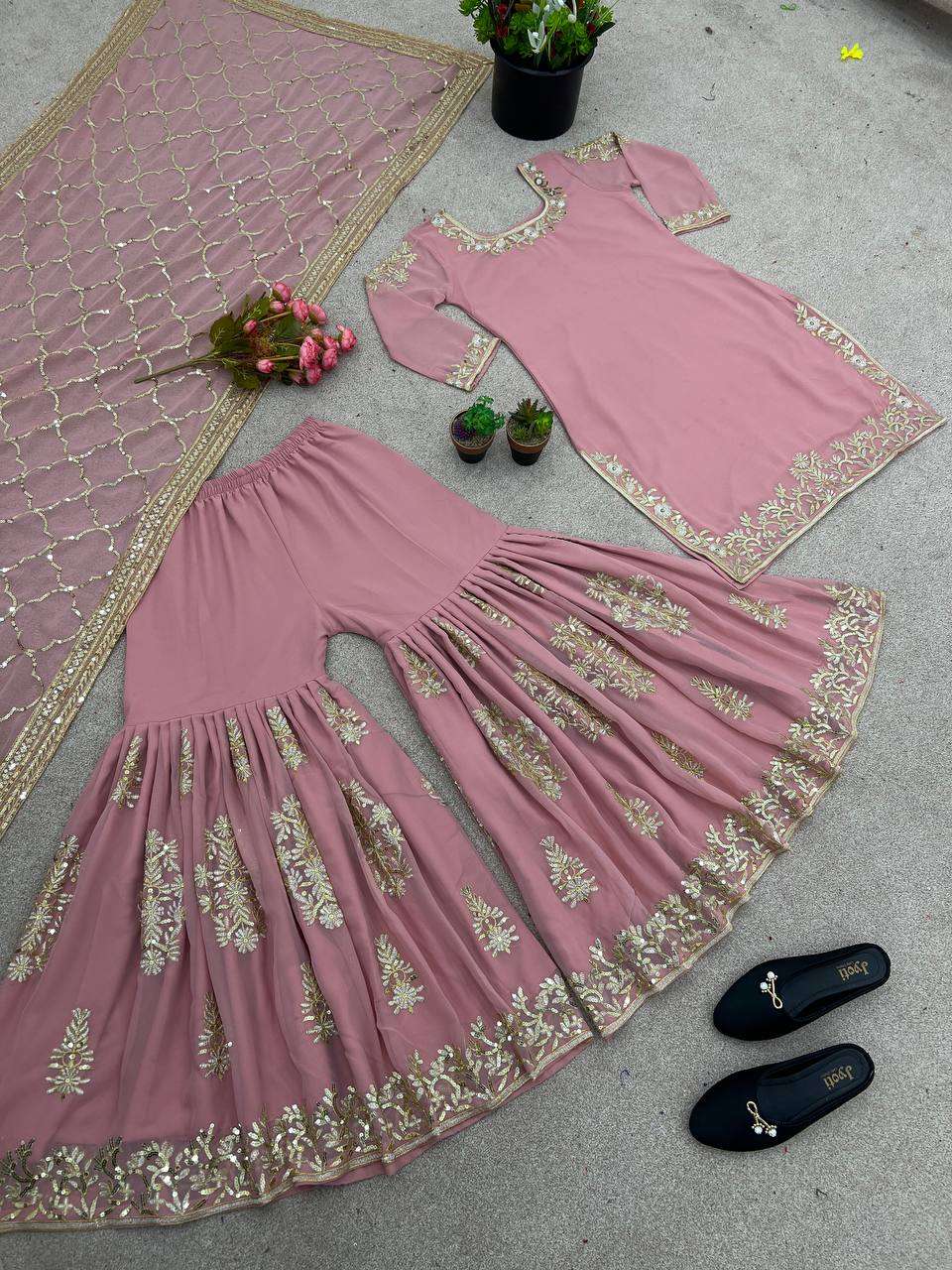 ZSR 3057 SHARARA SUIT