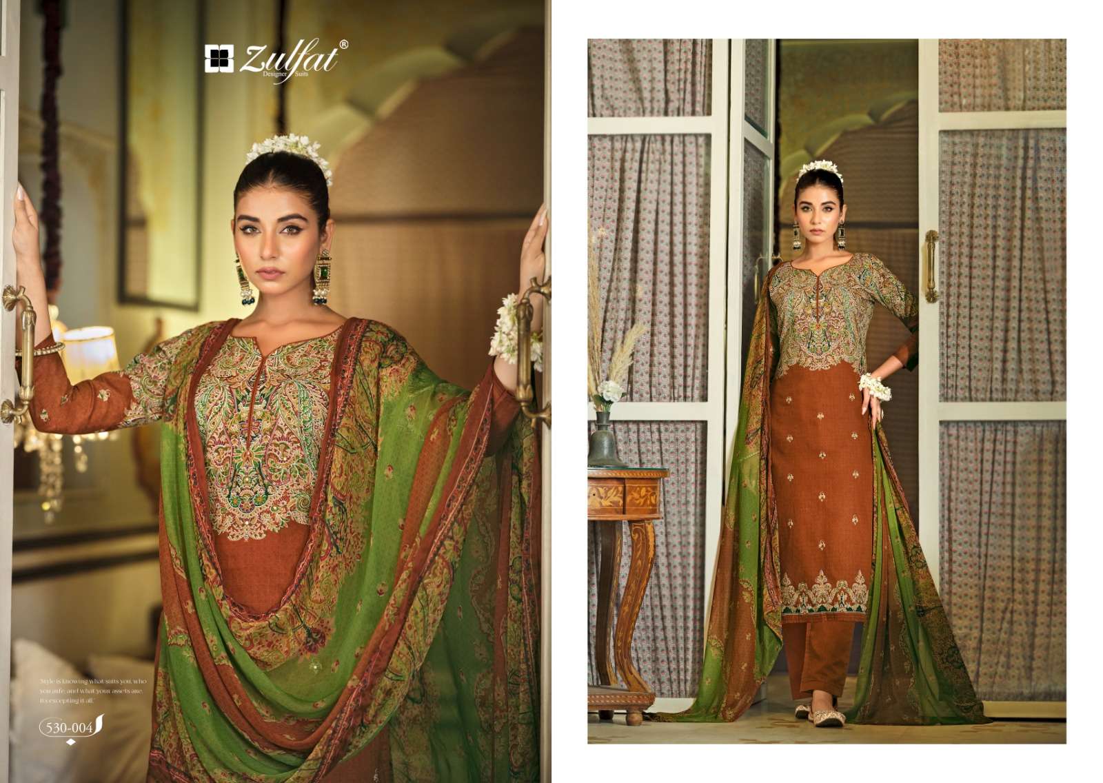 ZULFAT DESIGNER SUITS DILRUBA COTTON SALWAR SUIT