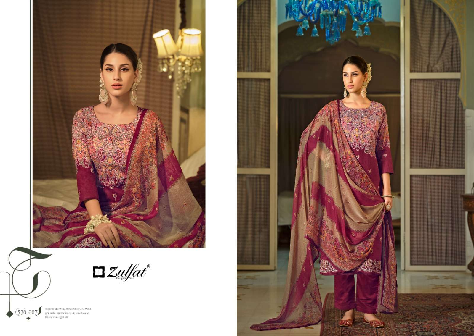 ZULFAT DESIGNER SUITS DILRUBA COTTON SALWAR SUIT