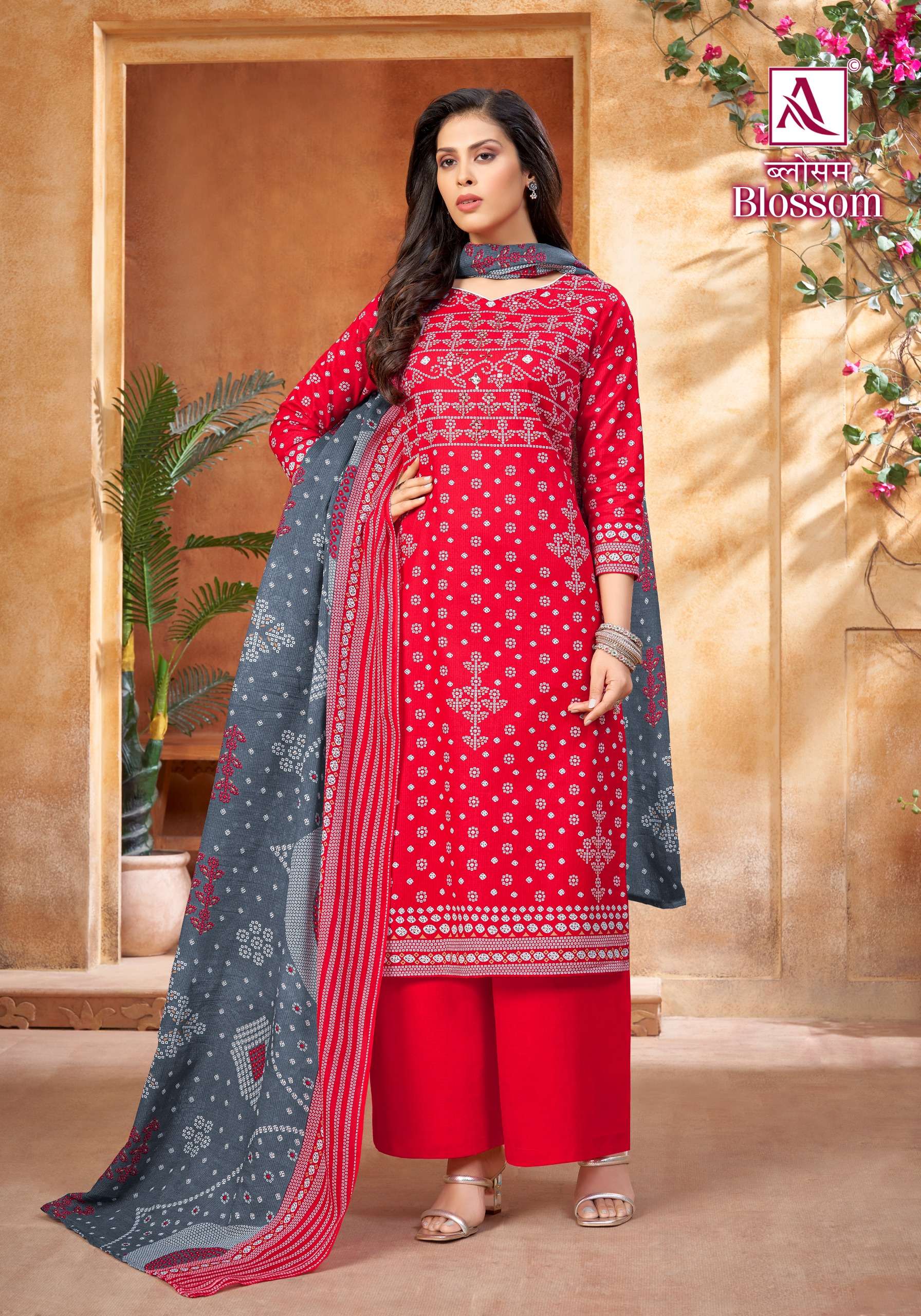 ALOK SUITS BLOSSOM COTTON DIGITAL PRINT SALWAR SUIT