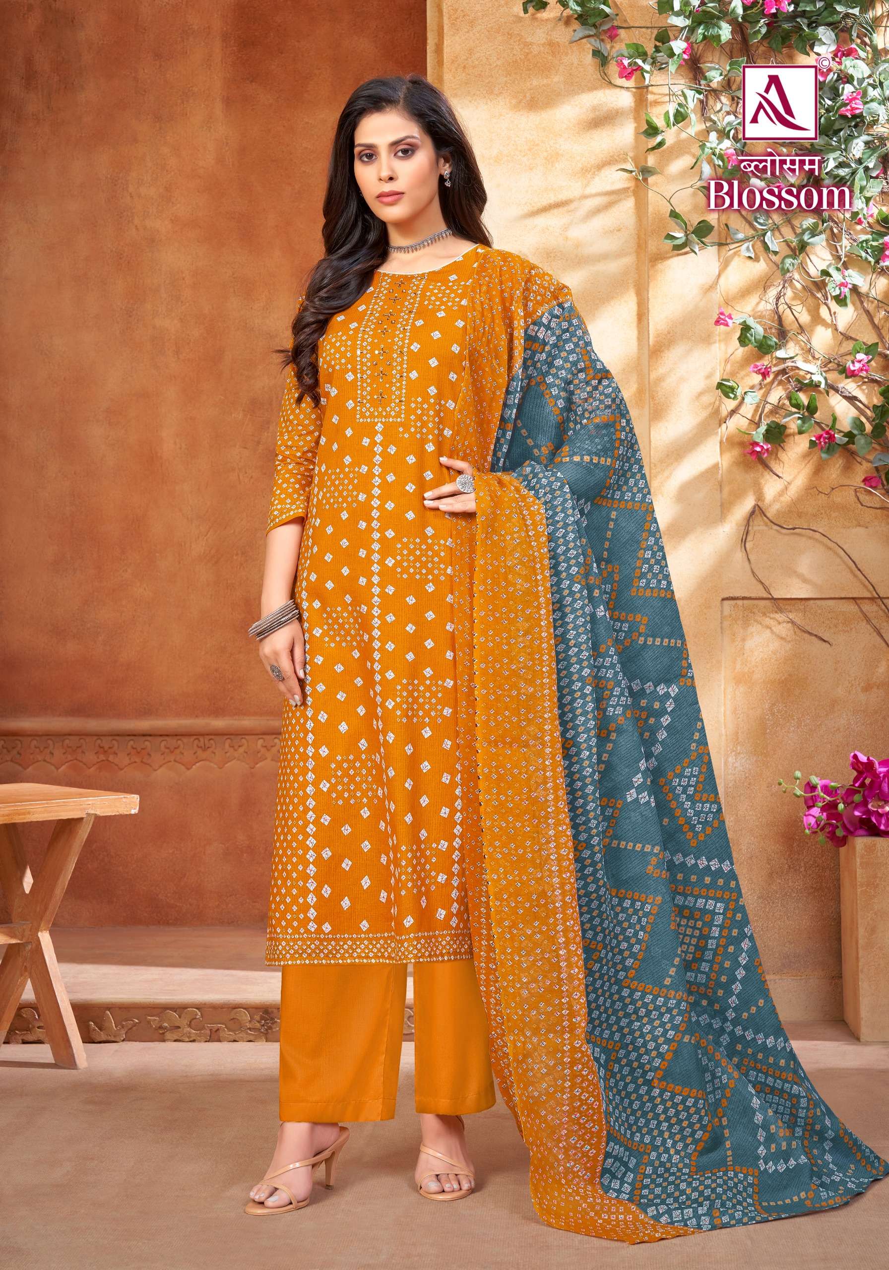ALOK SUITS BLOSSOM COTTON DIGITAL PRINT SALWAR SUIT