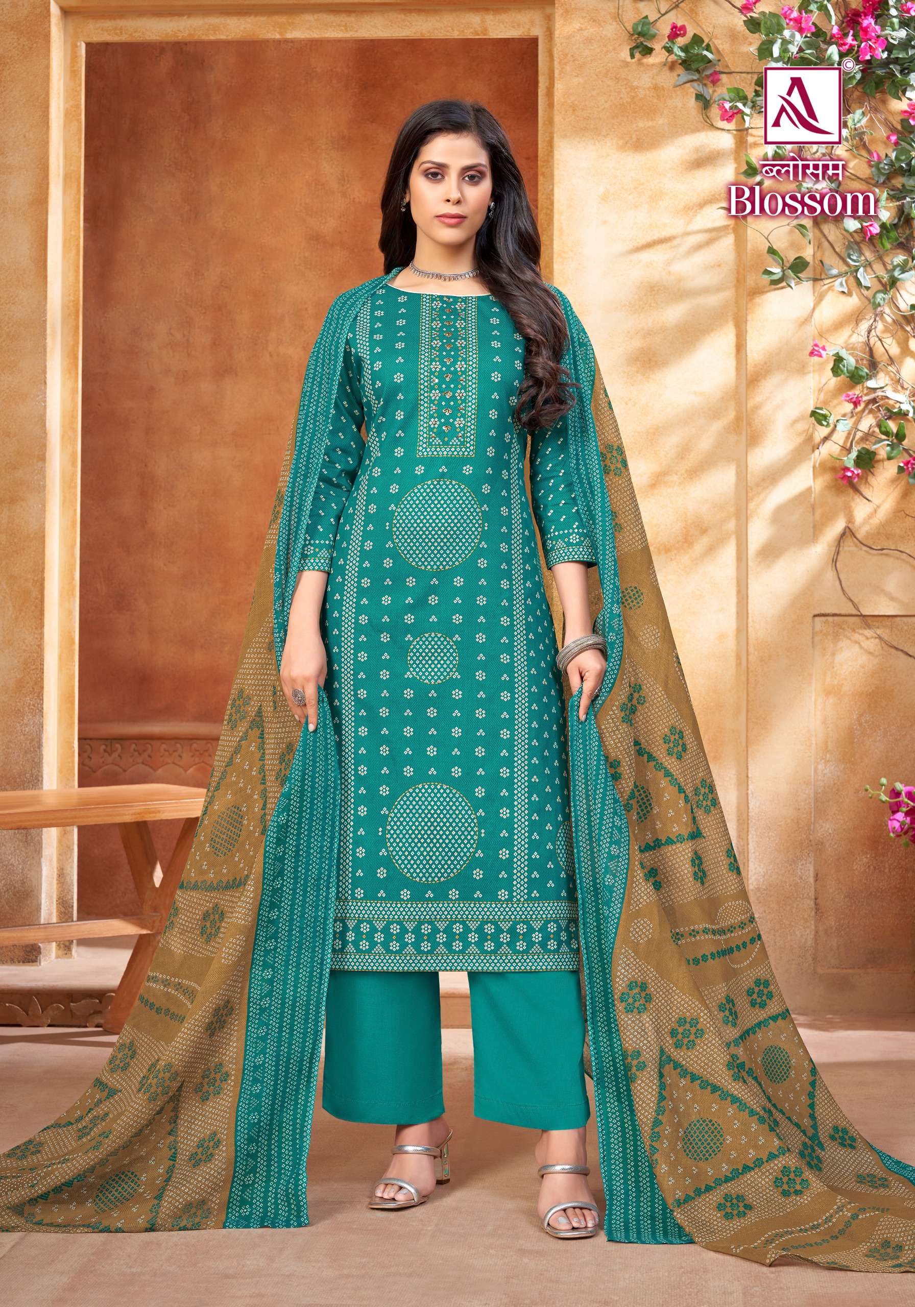 ALOK SUITS BLOSSOM COTTON DIGITAL PRINT SALWAR SUIT