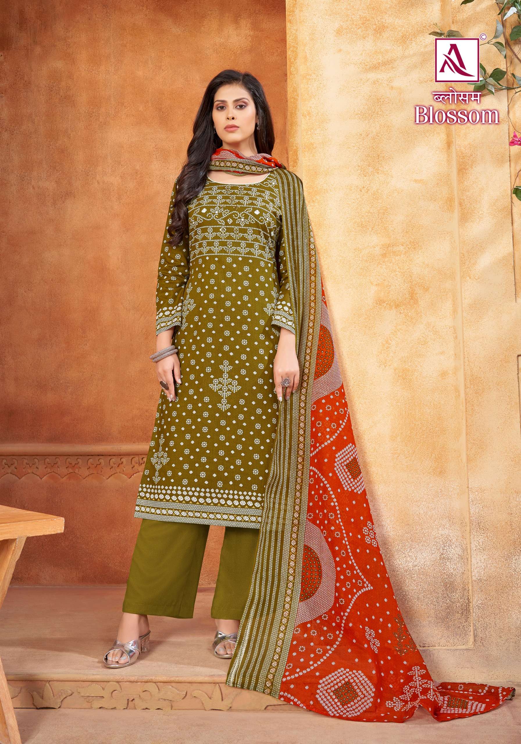 ALOK SUITS BLOSSOM COTTON DIGITAL PRINT SALWAR SUIT