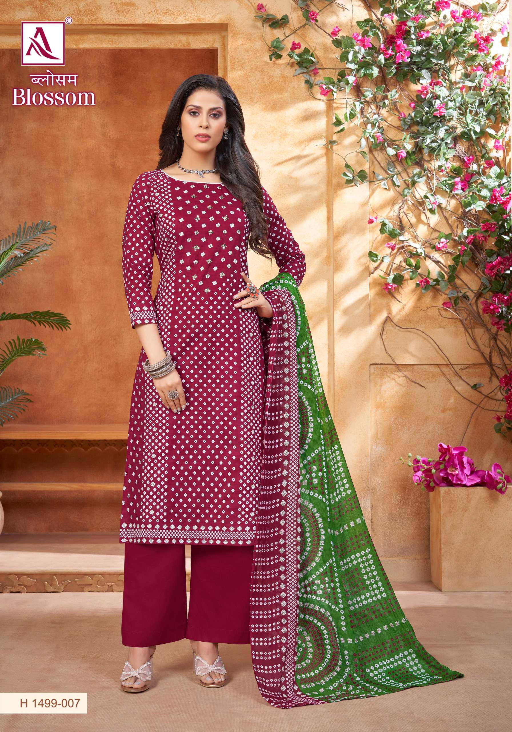 ALOK SUITS BLOSSOM COTTON DIGITAL PRINT SALWAR SUIT