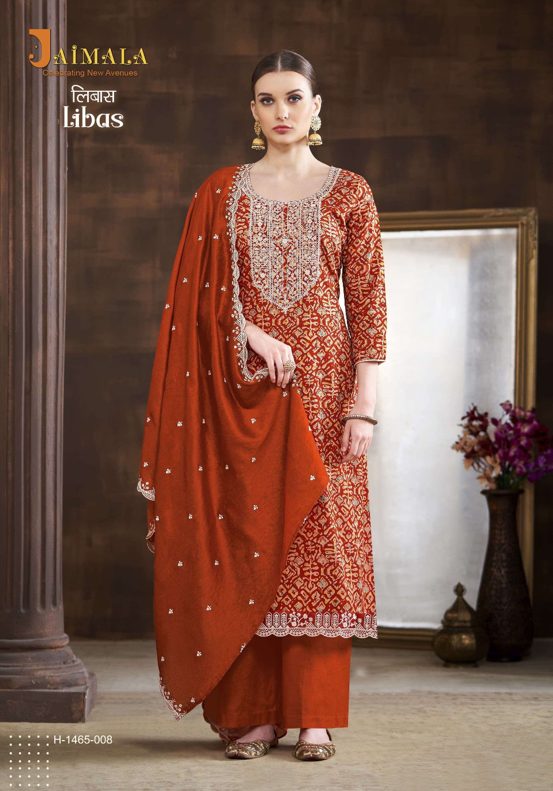 ALOK SUITS JAIMALA LIBAS VISCOSE SALWAR SUIT