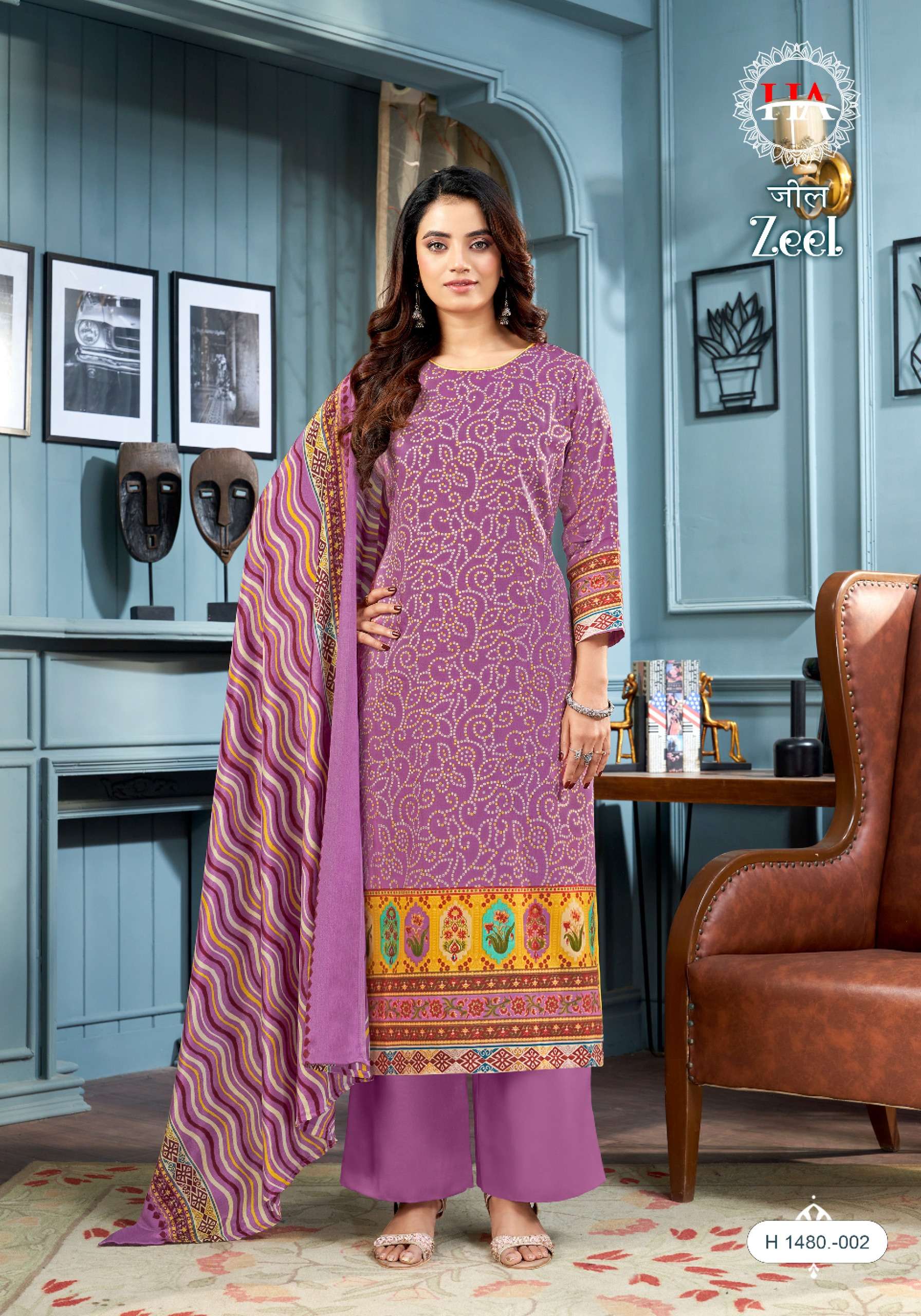HARSHIT FASHION HUB  ZEEL JAM COTTON SALWAR SUIT