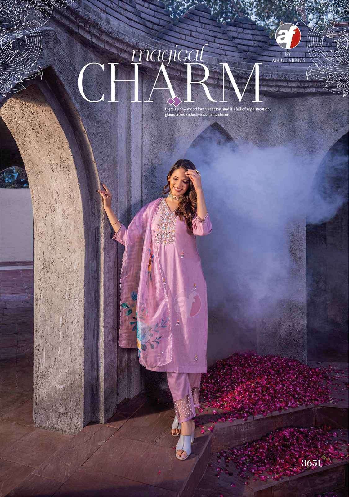ANJU FABRICS MAYRA VOL 4 FANCY DESIGNER PARTY WEAR SUIT