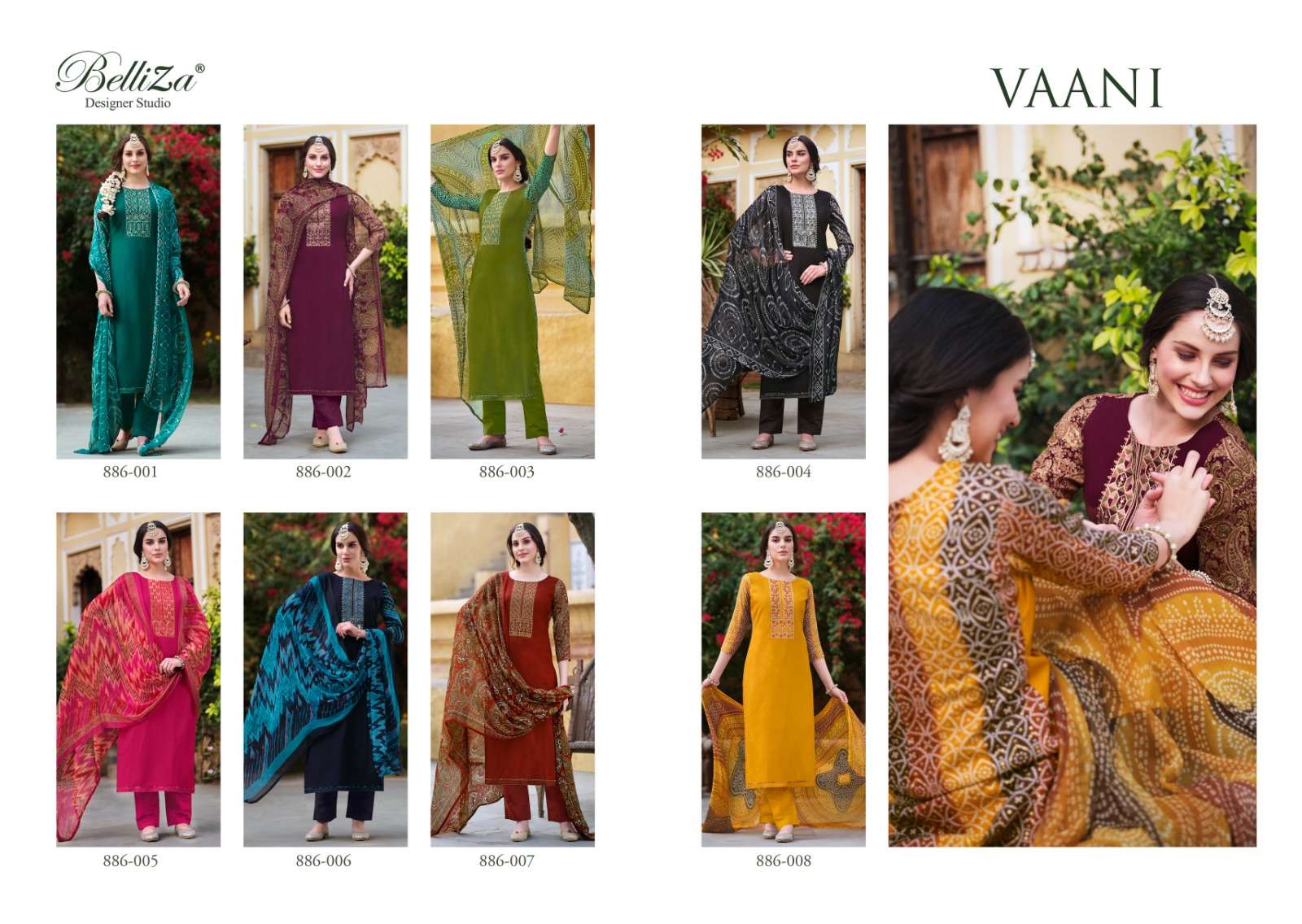 BELLIZA DESIGNER STUDIO VAANI VISCOSE SALWAR SUIT