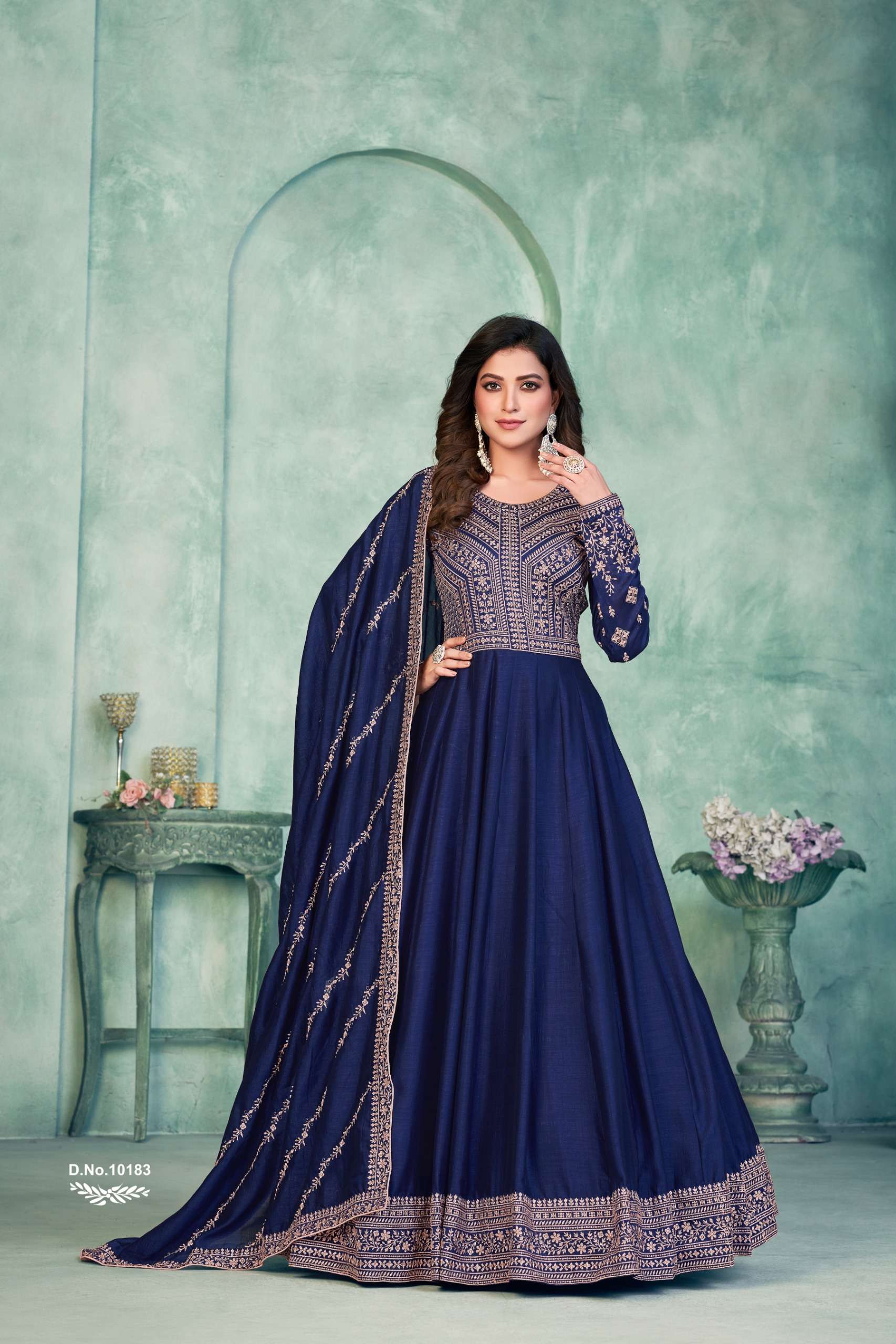 DANI CREATION ANJUBAA VOL 18 PARTY WEAR ANARKALI SUIT